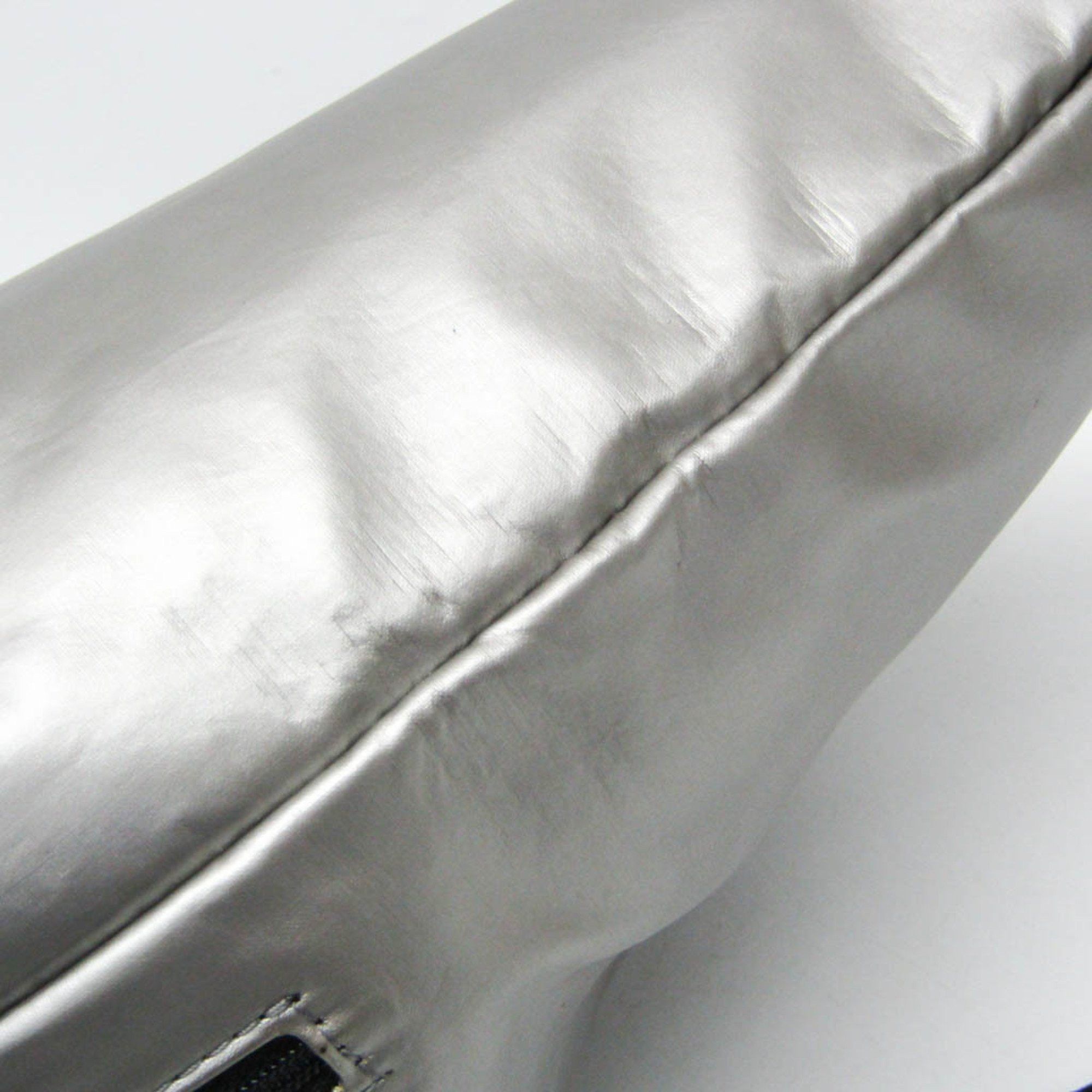 Balenciaga Balenciaga BB Explorer 593648 Women,Men PVC Backpack Silver Size ONE SIZE - 8 Thumbnail