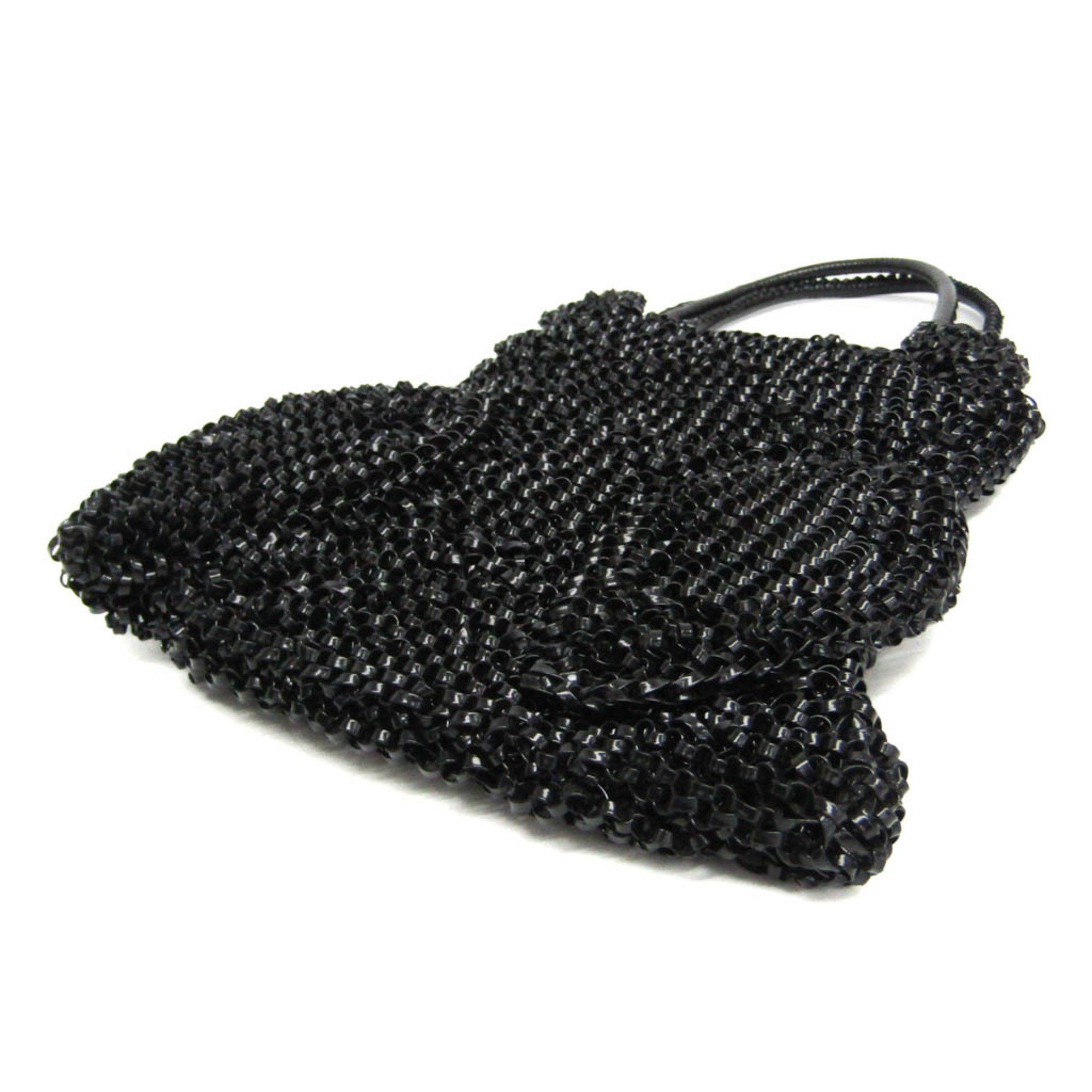 ANTEPRIMA Anteprima Animal Owl Women's Wire,Rhinestone Handbag Black,Clear Size ONE SIZE - 2 Thumbnail
