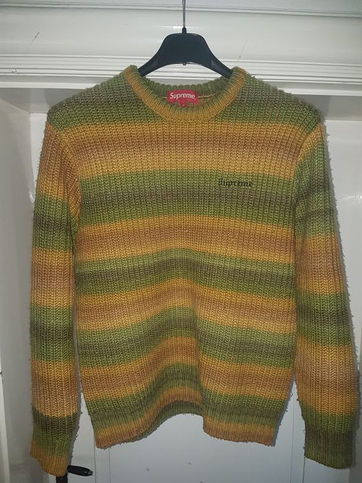 Supreme Supreme Ombre Stripe Sweater | Grailed