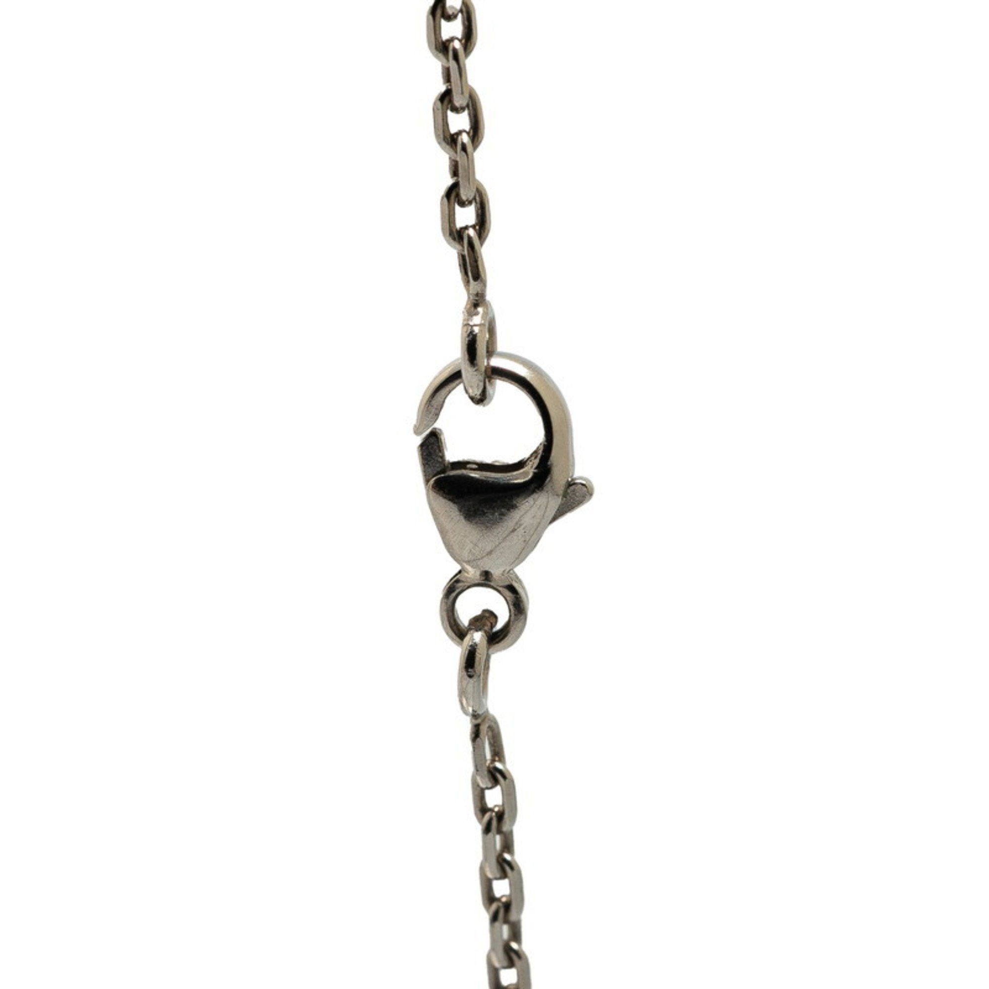 Hermes Hermes Irene Necklace White Silver Metal Women's HERMES Size ONE SIZE - 3 Thumbnail