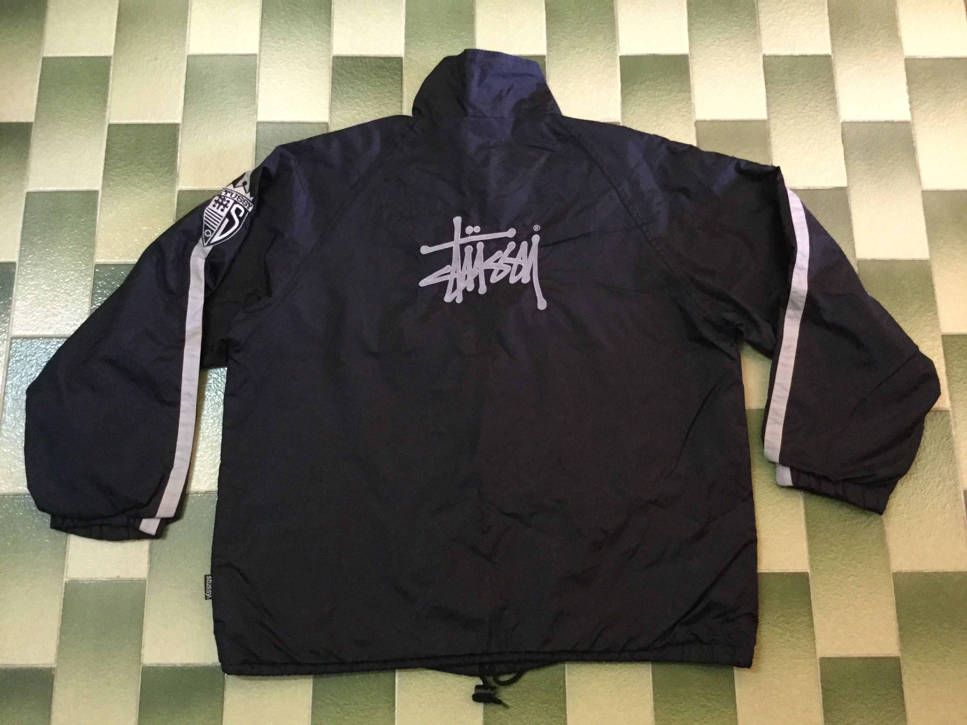 ジャケット・アウター Old Stussy 90s nylon jacket Vintage Stussy Deluxe Nylon Bomber Jacket men's medium | eBay