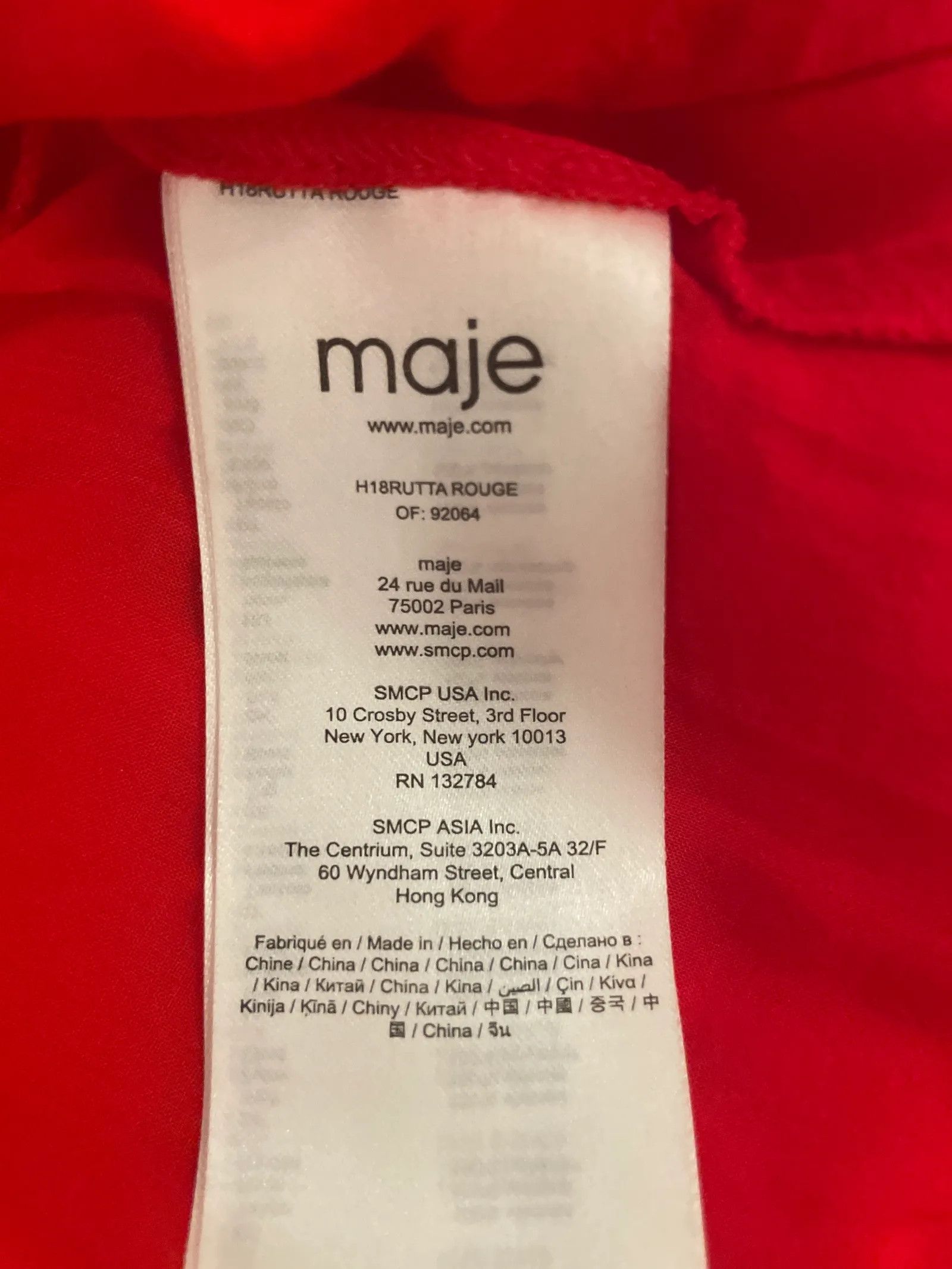 Maje Maje Maje Rutta Ruffled Crepe Dress Size M / US 6-8 / IT 42-44 - 4 Thumbnail