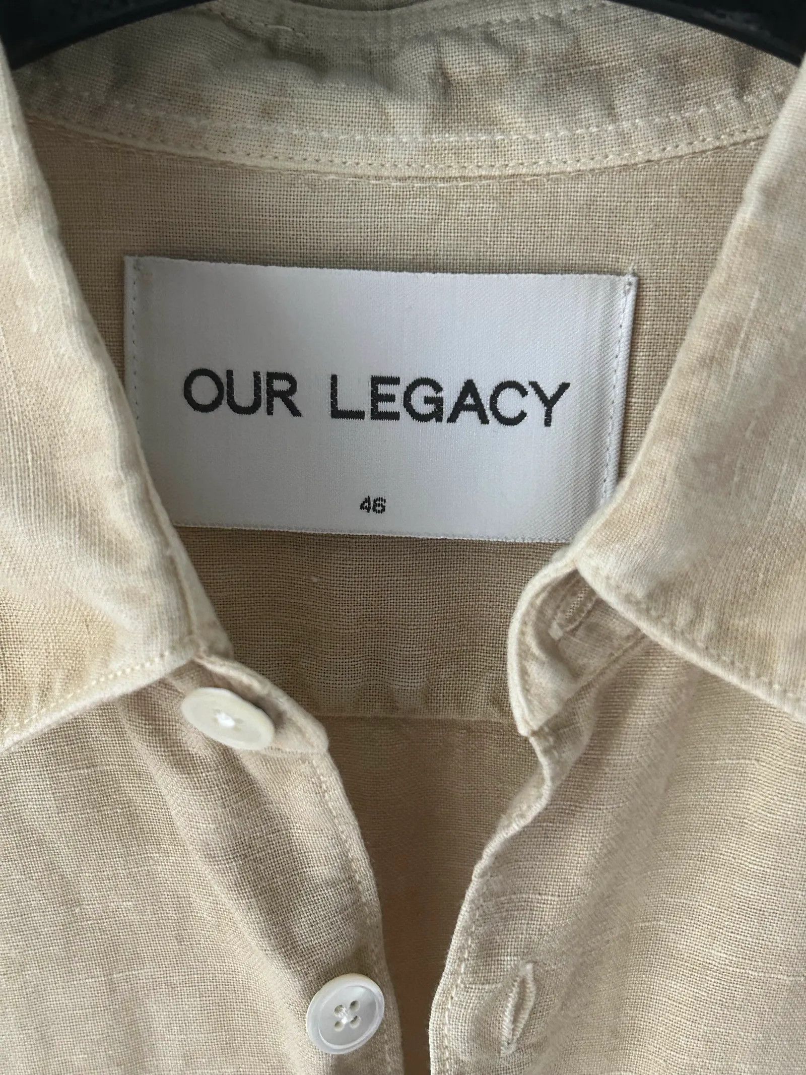 Our Legacy Our Legacy Our legacy shirting Shirt Size US S / EU 44-46 / 1 - 2 Thumbnail