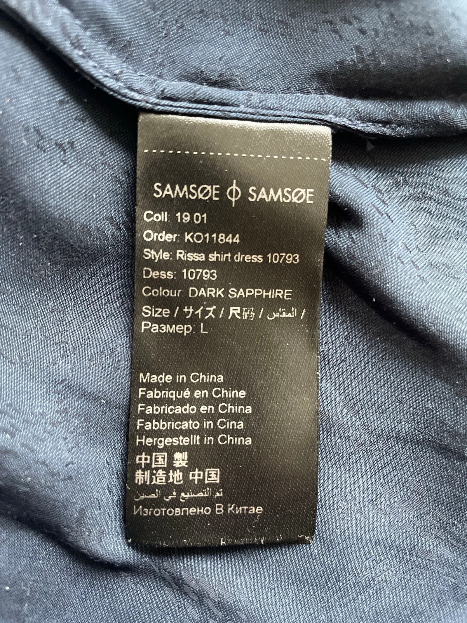 Samsoe Samsoe Samsøe Samsøe Rissa shirt dress Dress Size L / US 10 / IT 46 - 4 Thumbnail