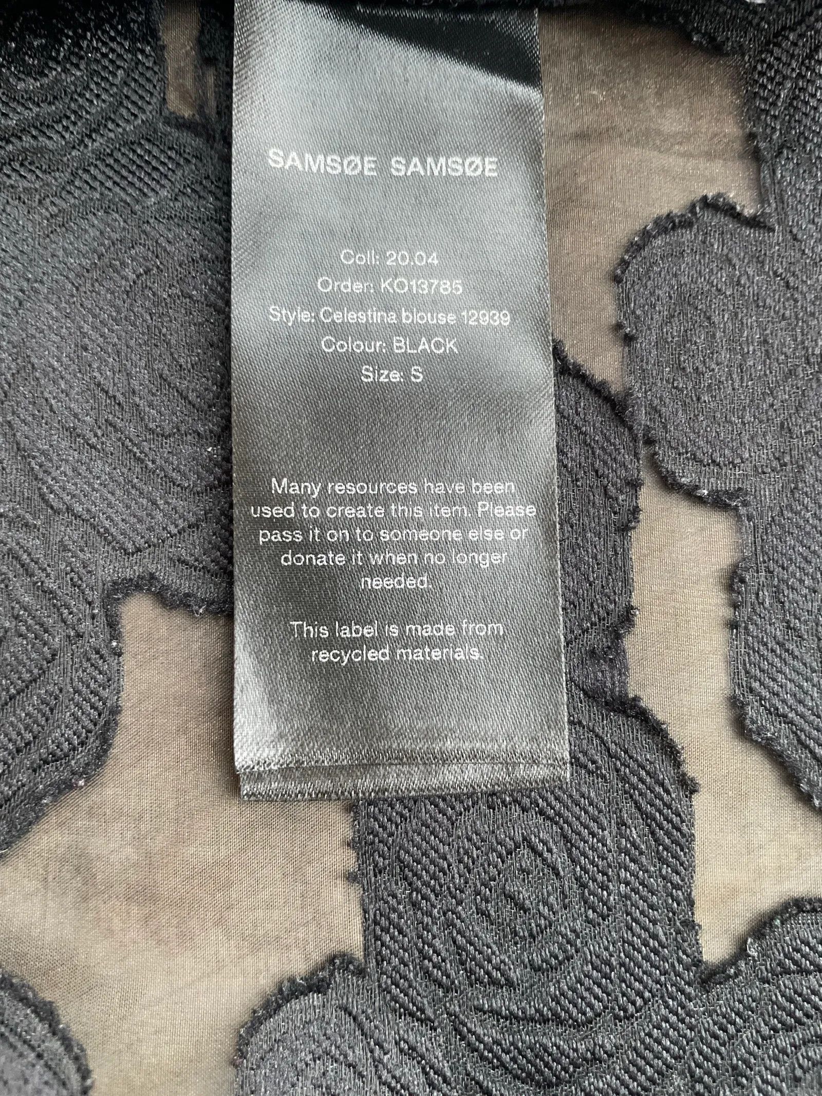 Samsoe Samsoe Samsøe Samsøe Celestina blouse Blouse Size S / US 4 / IT 40 - 3 Thumbnail
