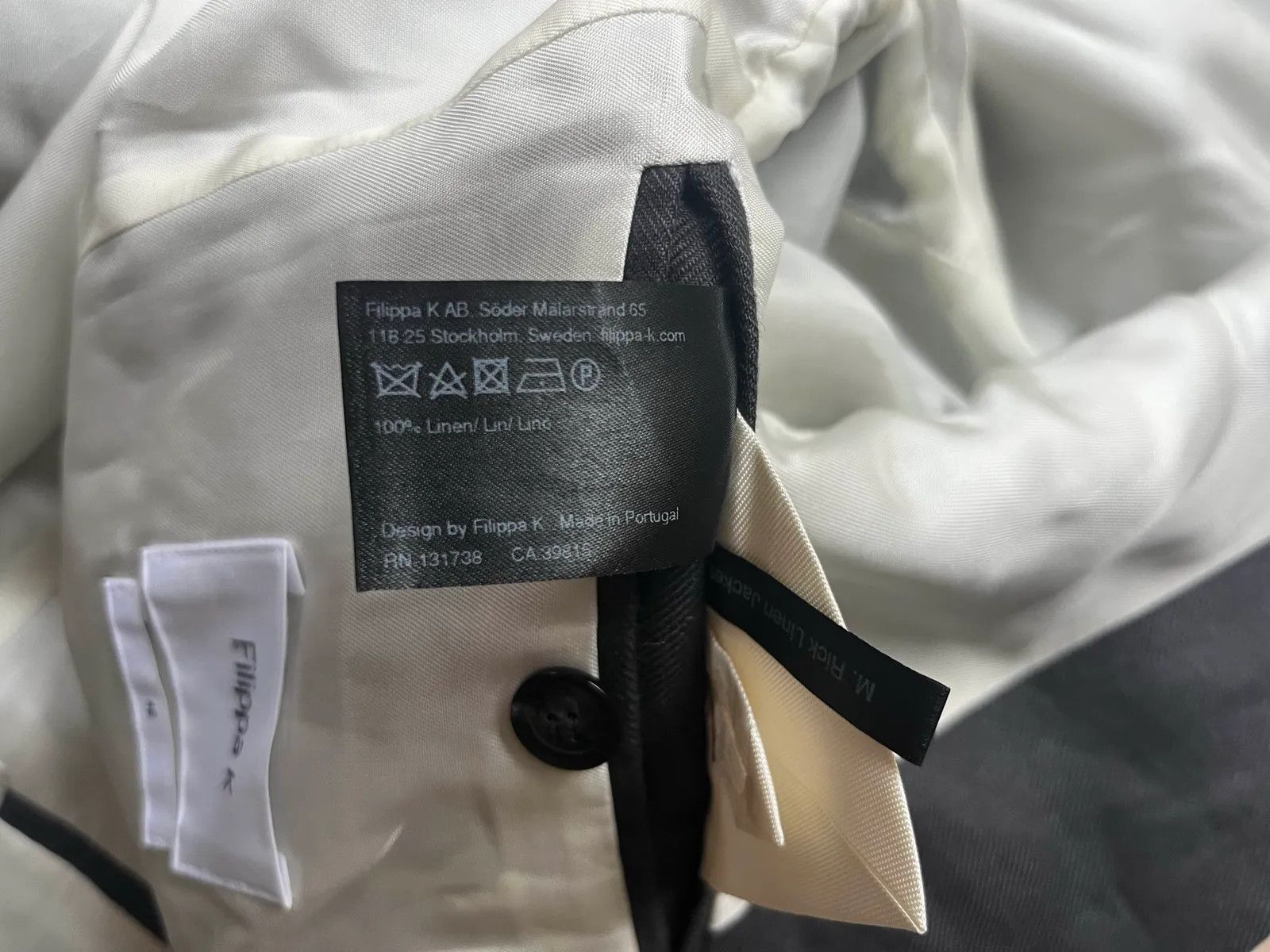 Filippa K Filippa K Rick linnen jacket Blazer Size 40R - 4 Thumbnail