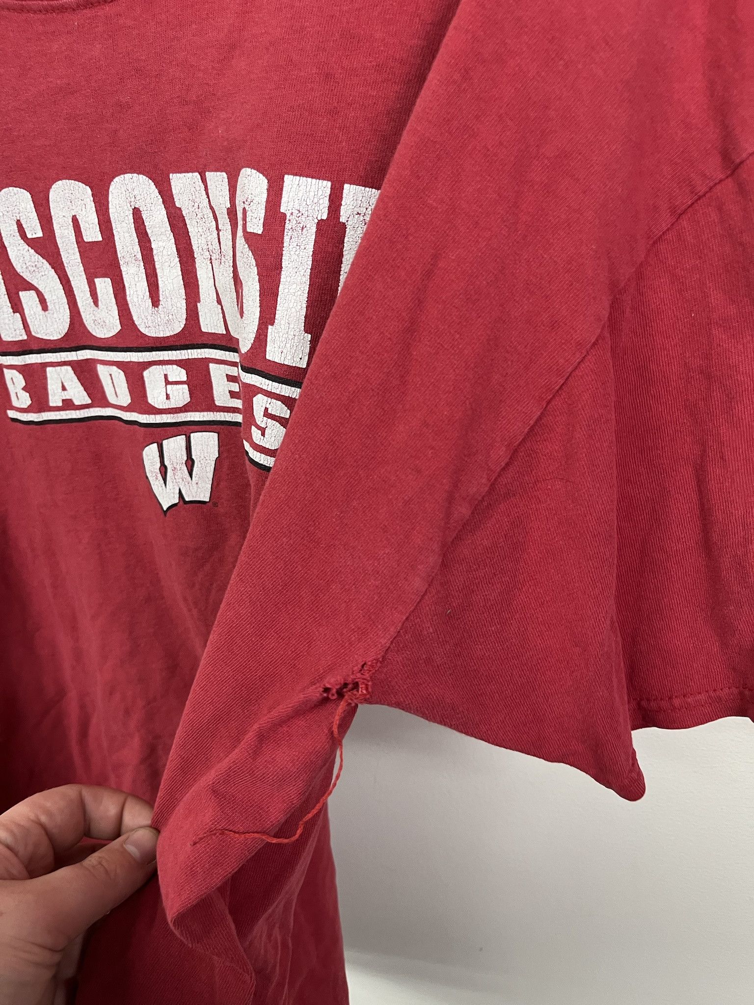 Other Vintage College T-Shirt Universty Wisconsin Badgers Tee Size XL Size US XL / EU 56 / 4 - 2 Thumbnail