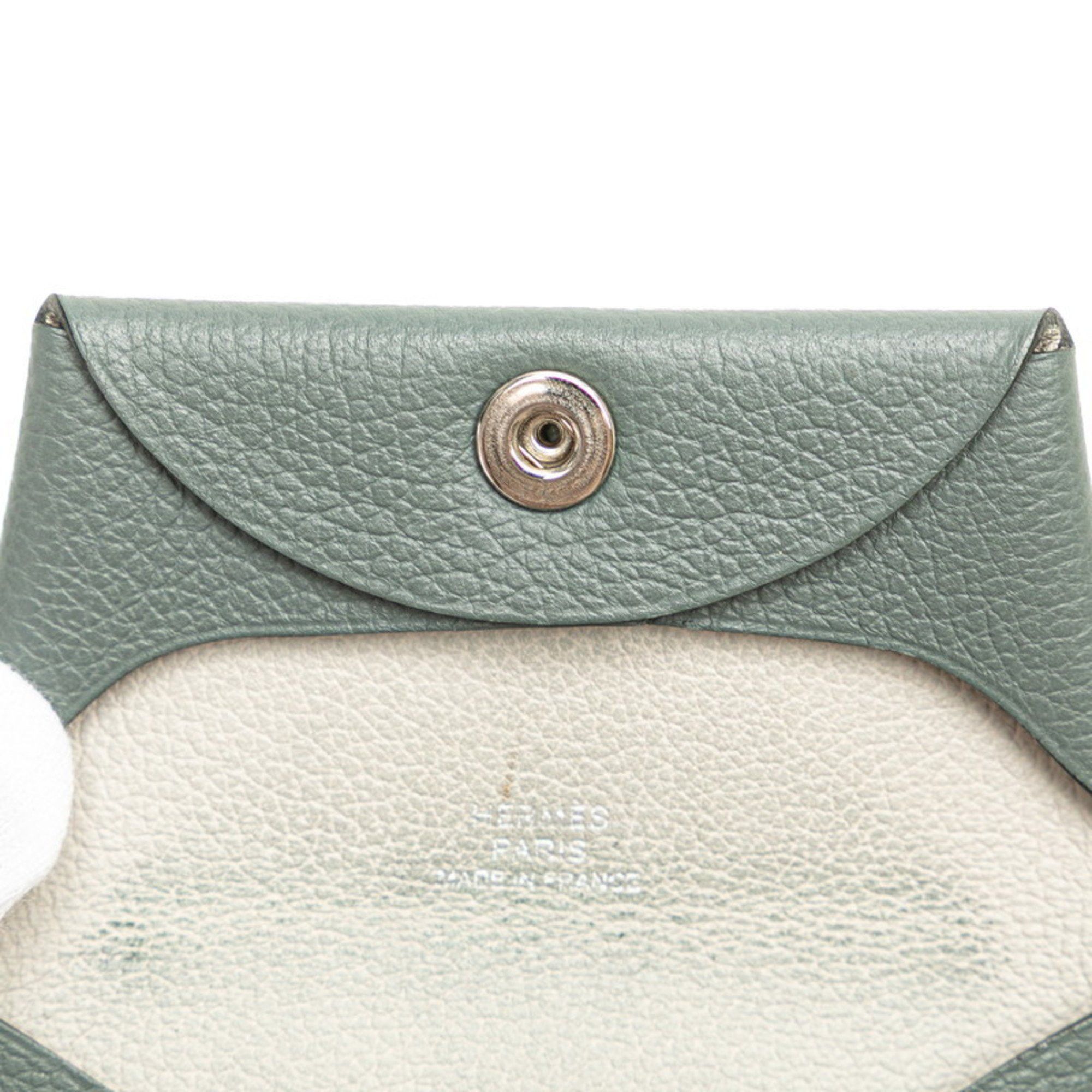 Hermes Hermes Bastia Coin Case Grey Evercolor Women's HERMES Size ONE SIZE - 9 Thumbnail