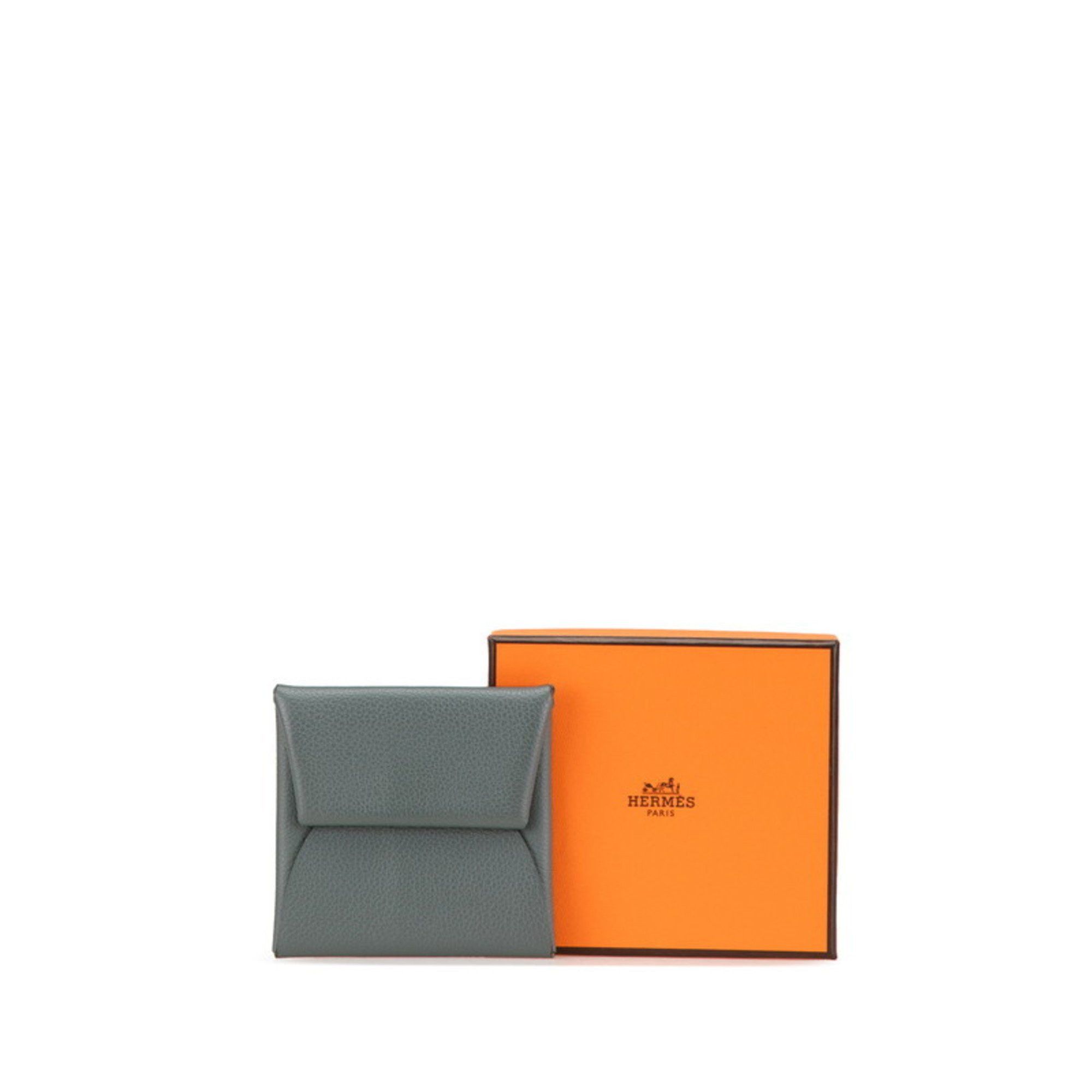 Hermes Hermes Bastia Coin Case Grey Evercolor Women's HERMES Size ONE SIZE - 13 Thumbnail