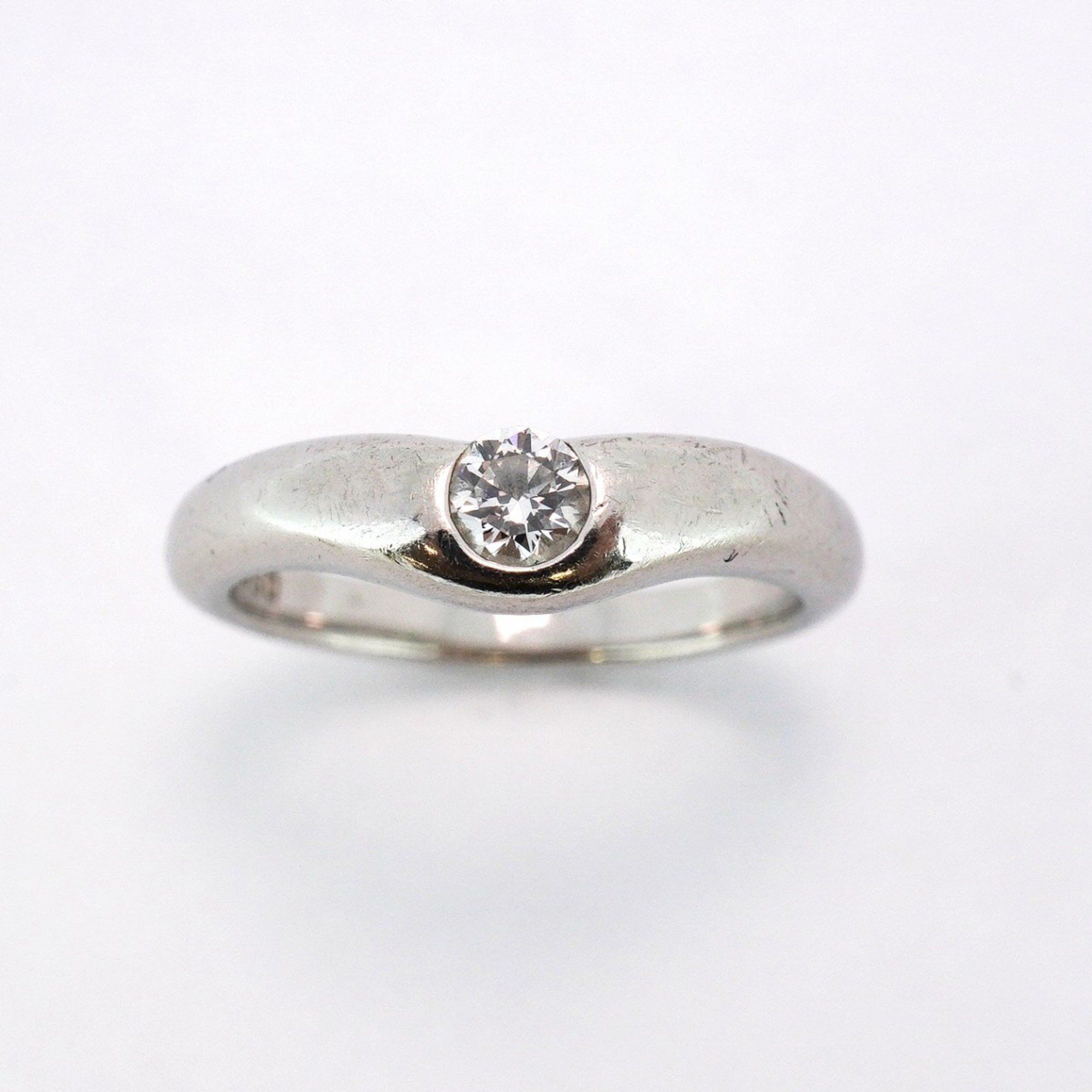 Tiffany & Co. Tiffany ring, curved band, 1PD, Pt950