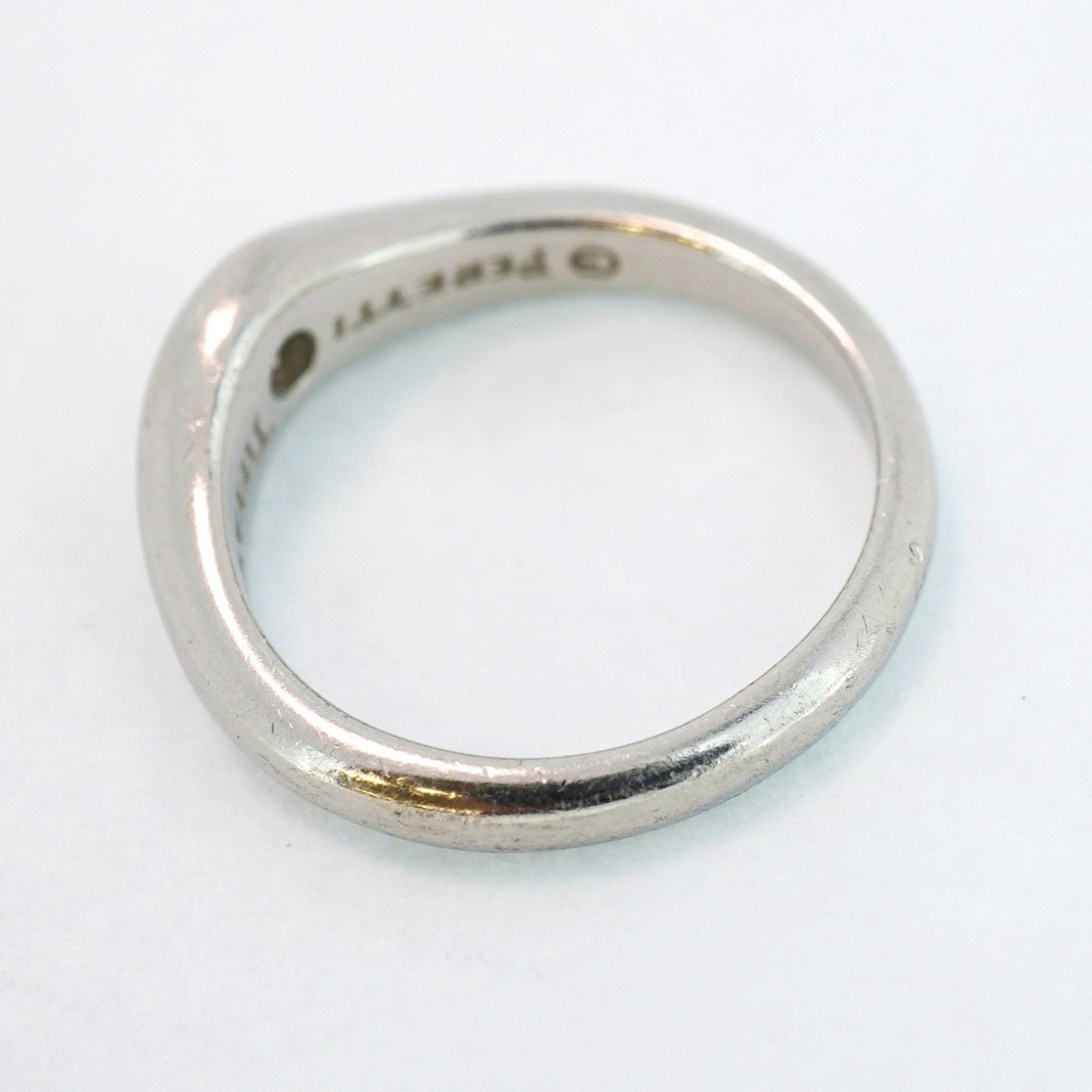 Tiffany & Co. Tiffany ring, curved band, 1PD, Pt950
