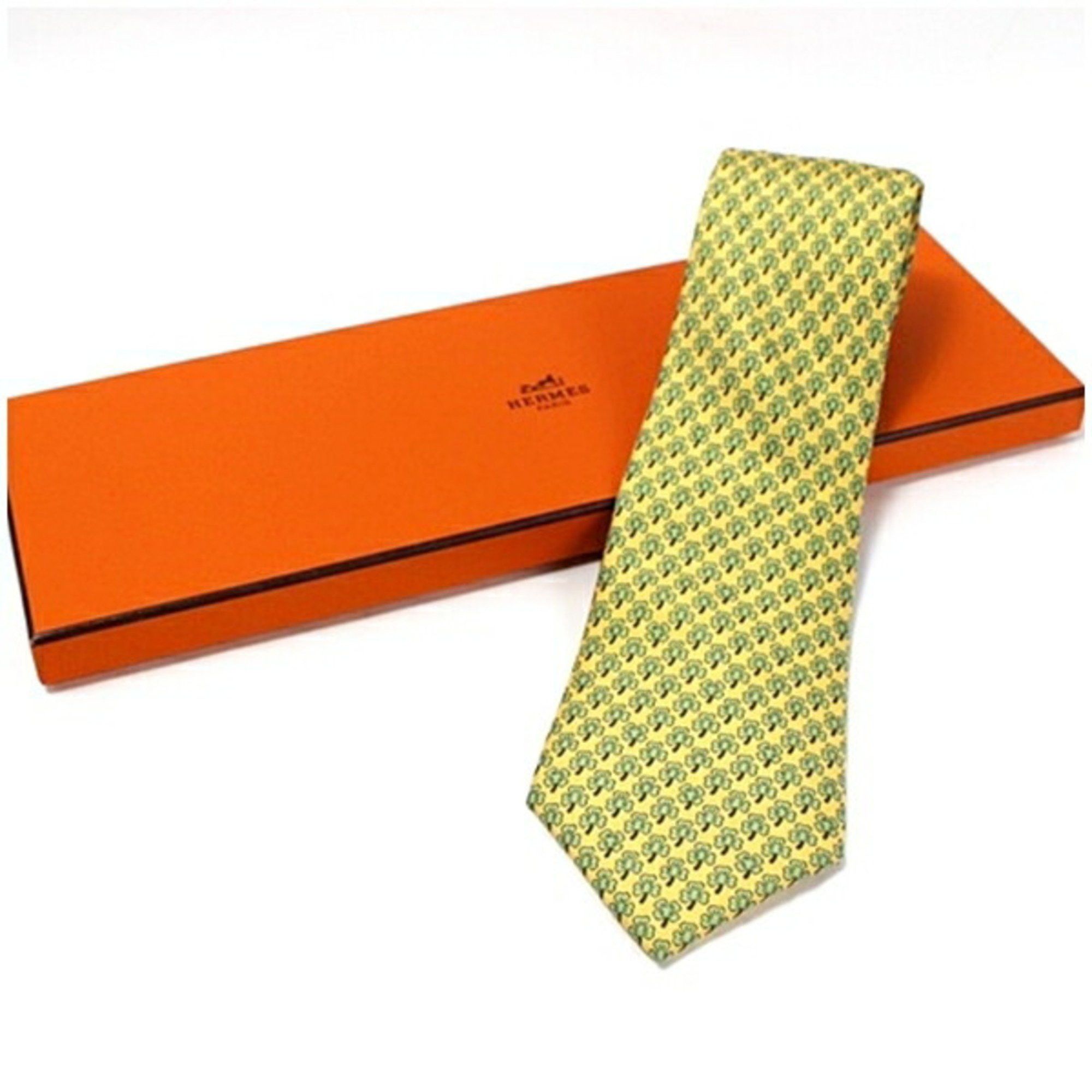 Hermes Hermes Silk Tie HERMES Men's Size ONE SIZE - 2 Thumbnail