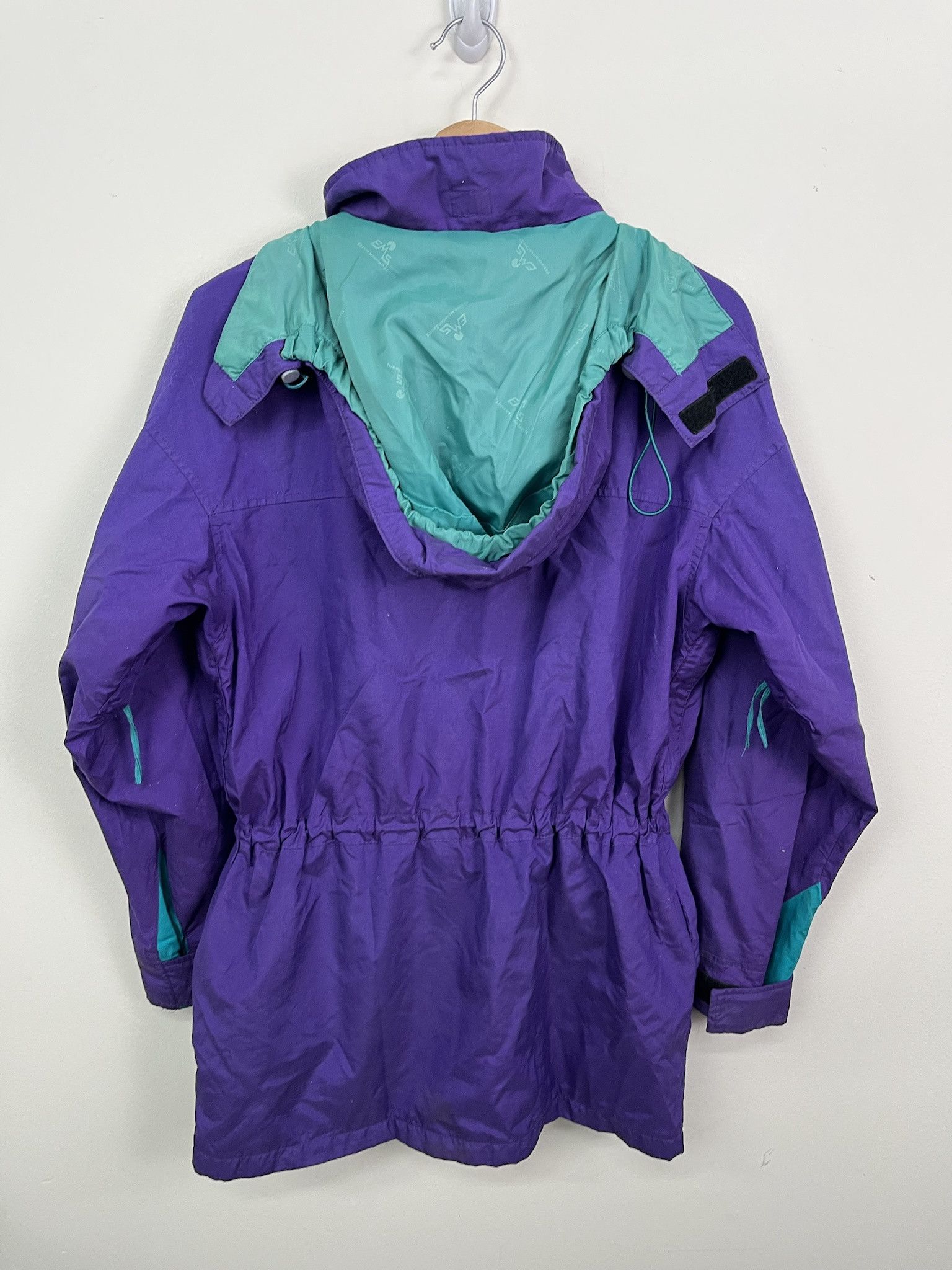 The North Face Vintage 1990s EMS Purple Light Waist Sinch Ski Jacket Size S Size US S / EU 44-46 / 1 - 3 Thumbnail