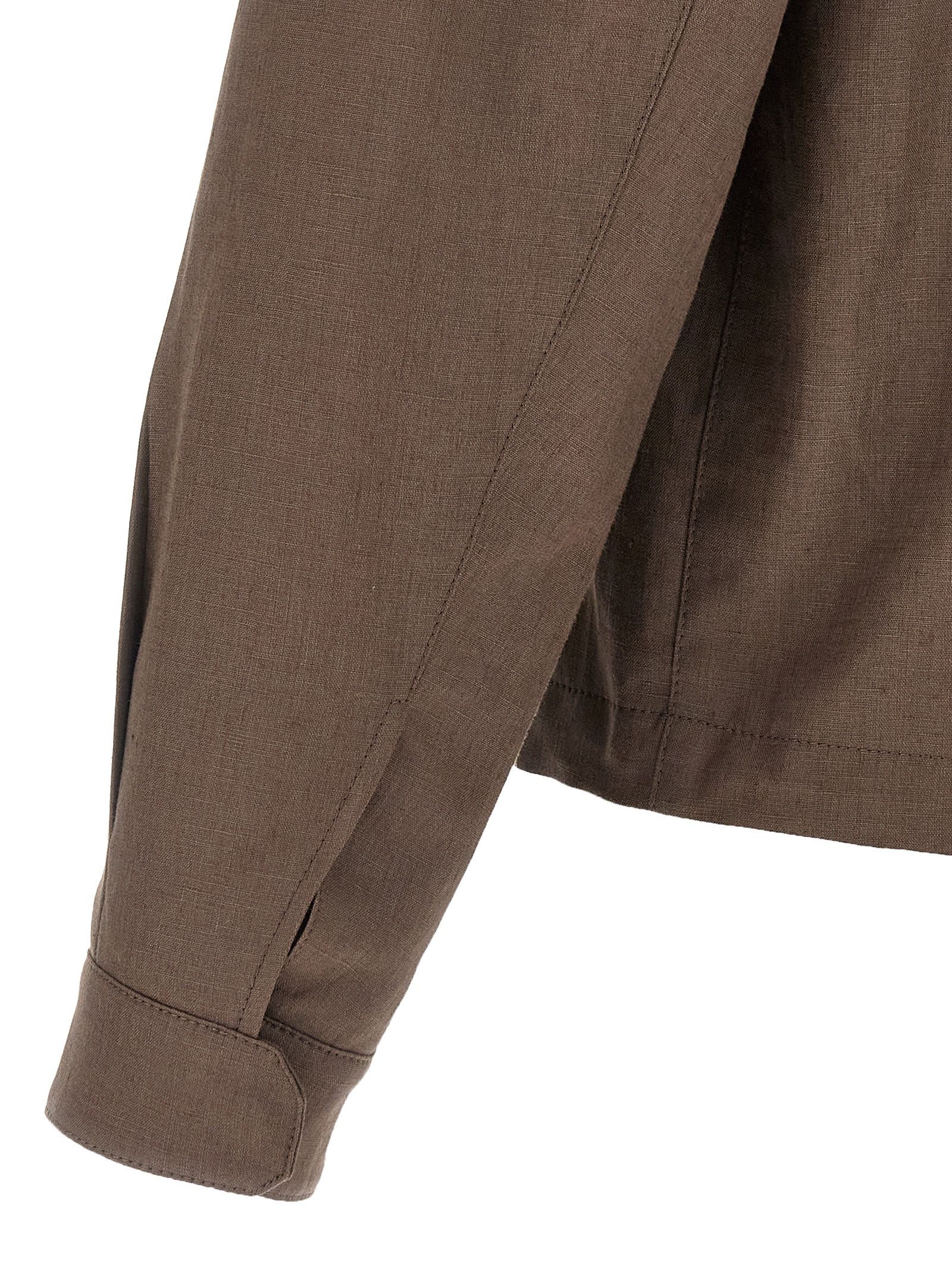 Ermenegildo Zegna Linen Oasis Blouson Size US L / EU 52-54 / 3 - 4 Thumbnail
