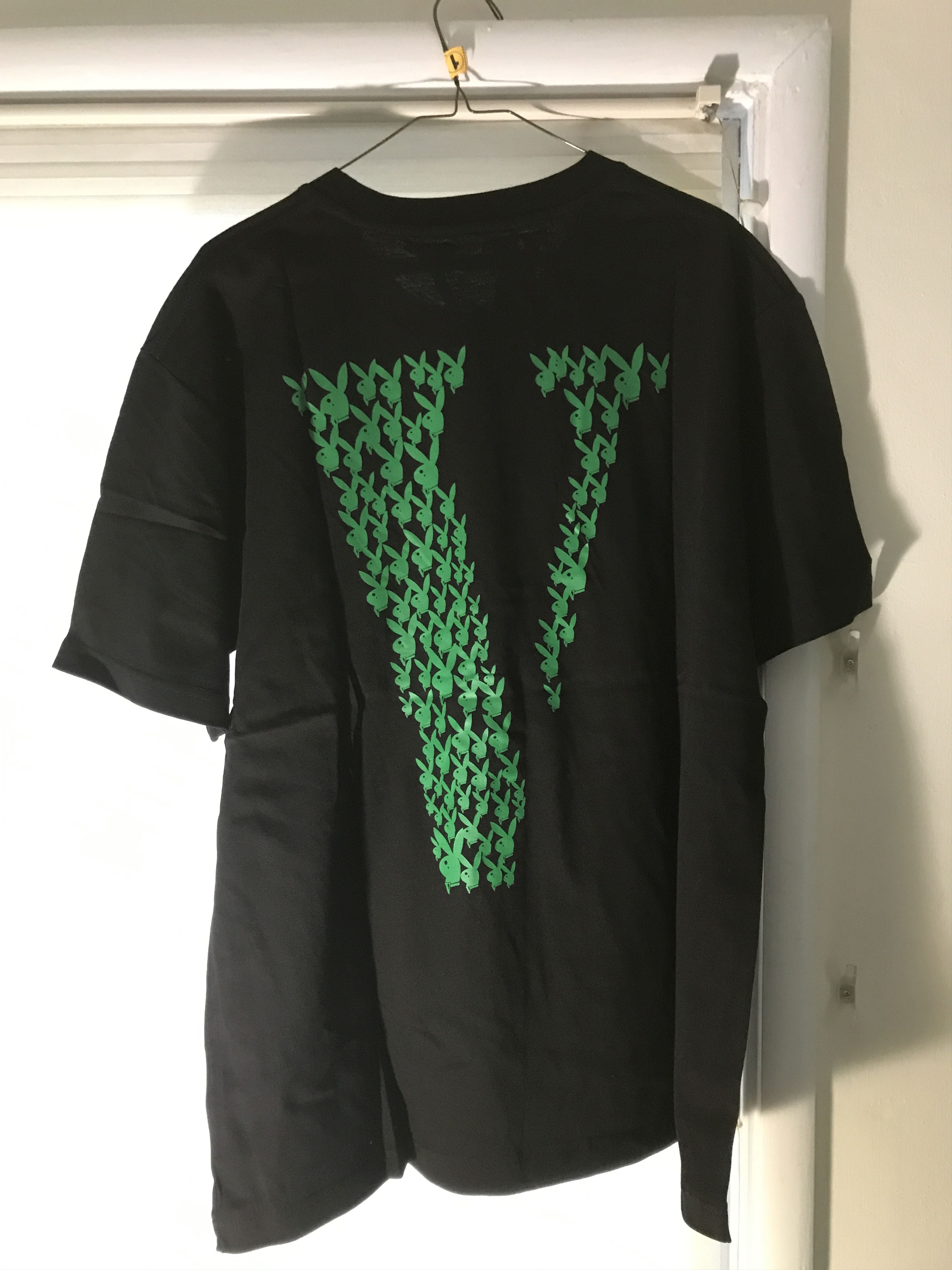 Vlone playboy shirt green new arrivals