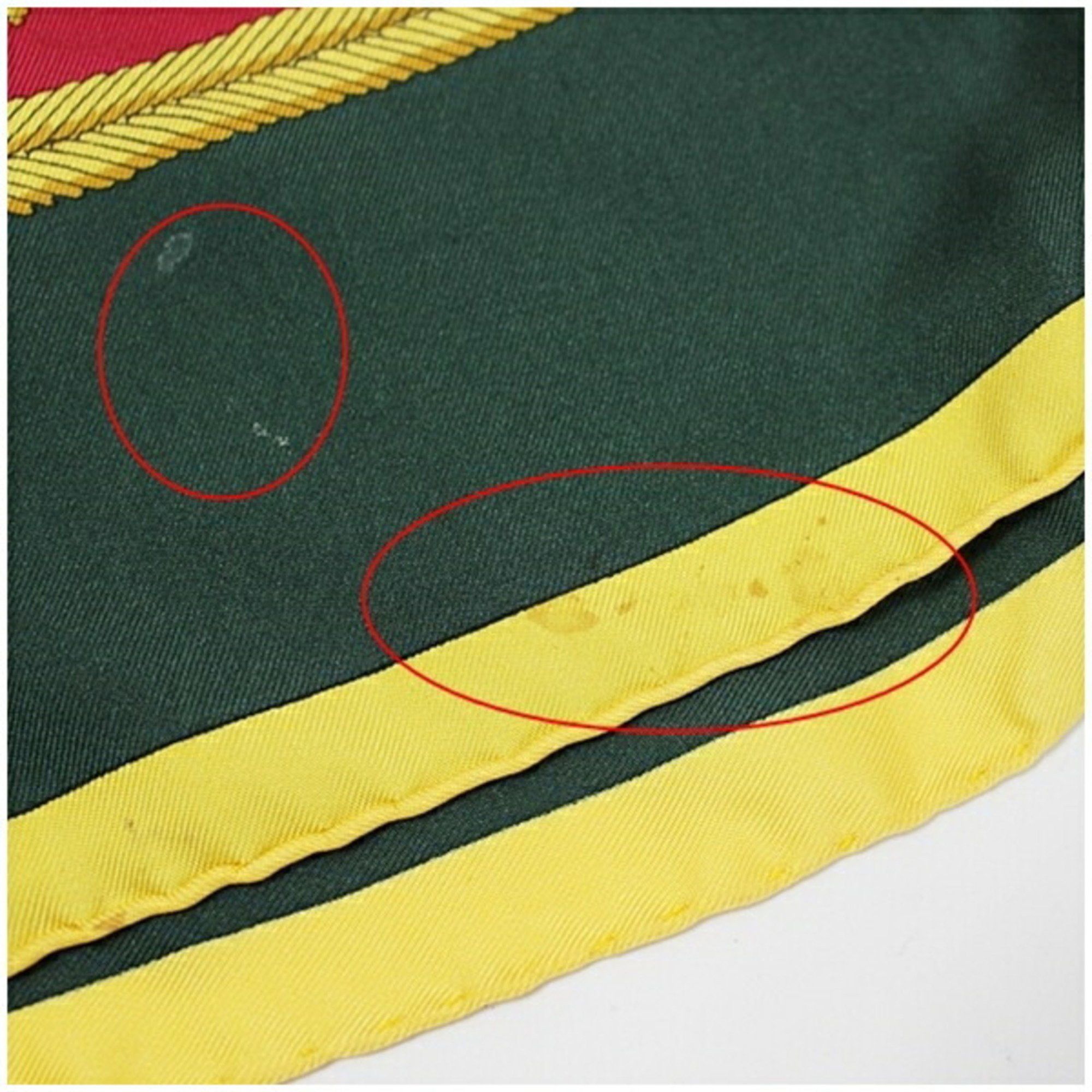 Hermes Hermes scarf muffler Carre 90 LES ARMES PARIS Paris emblem HERMES women's Size ONE SIZE - 5 Thumbnail