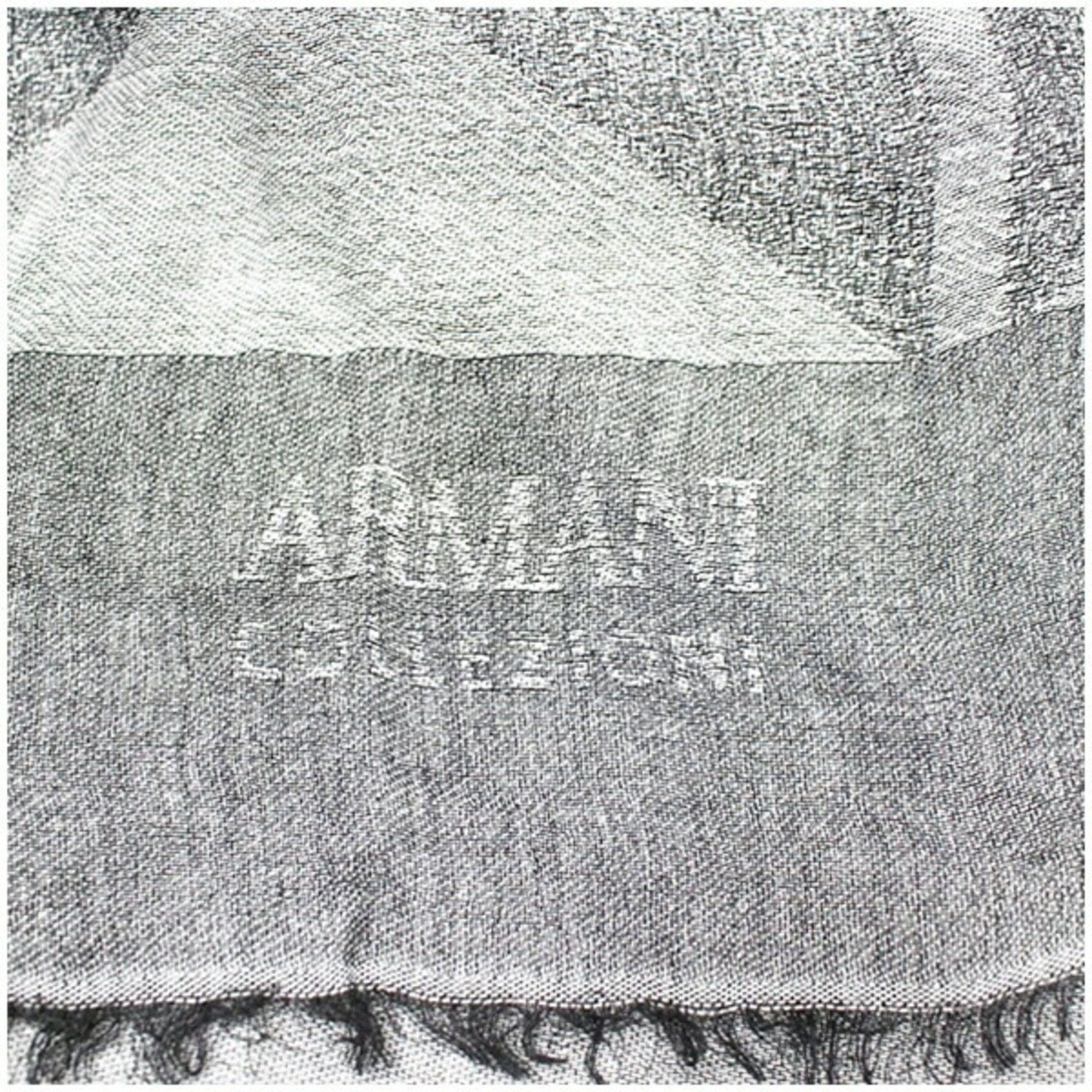 Armani Armani Collezioni Viscose Modal Scarf Grey ARMANI COLLEZIONI Women's Size ONE SIZE - 5 Thumbnail
