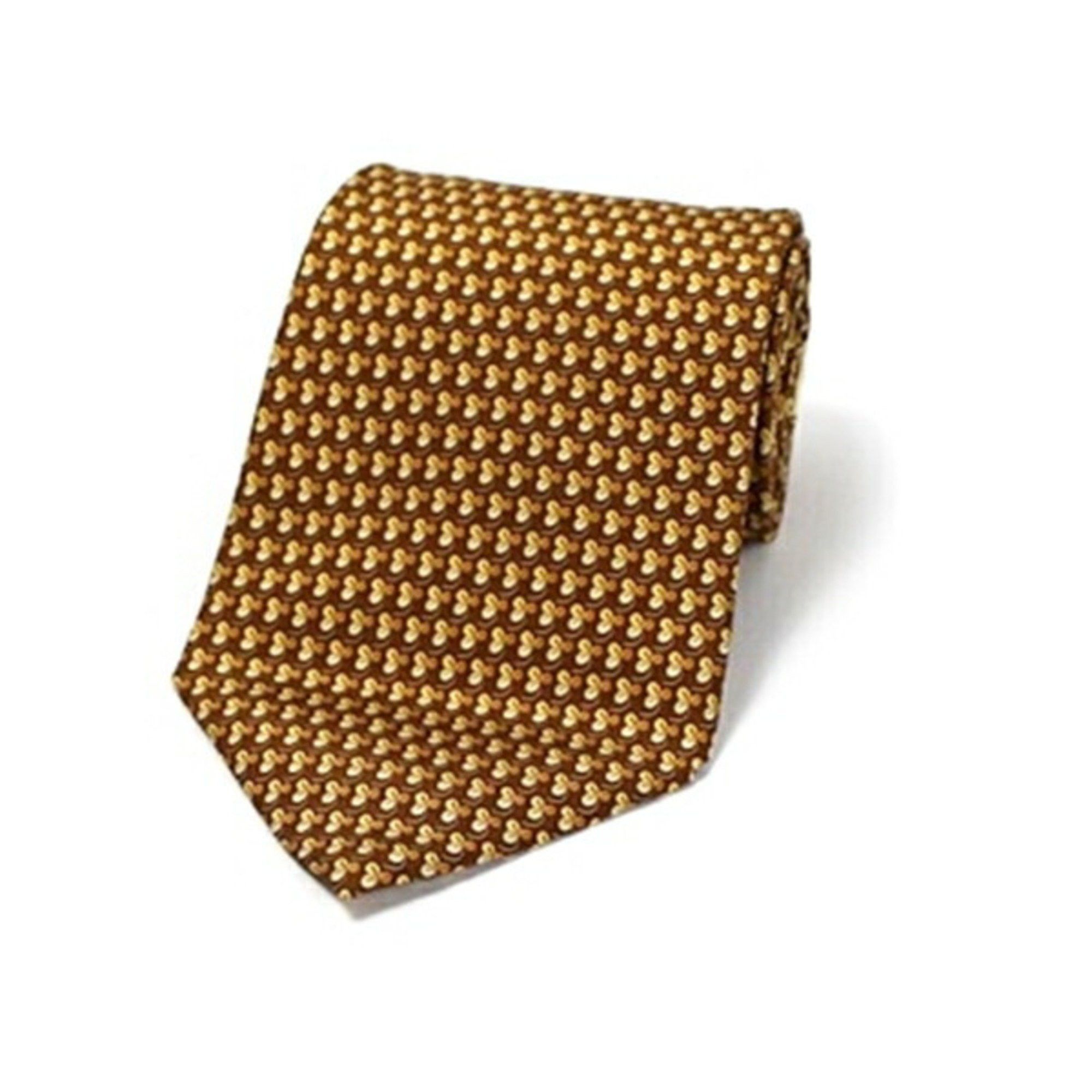 Salvatore Ferragamo Salvatore Ferragamo Silk Tie Unused Men's Size ONE SIZE - 3 Thumbnail