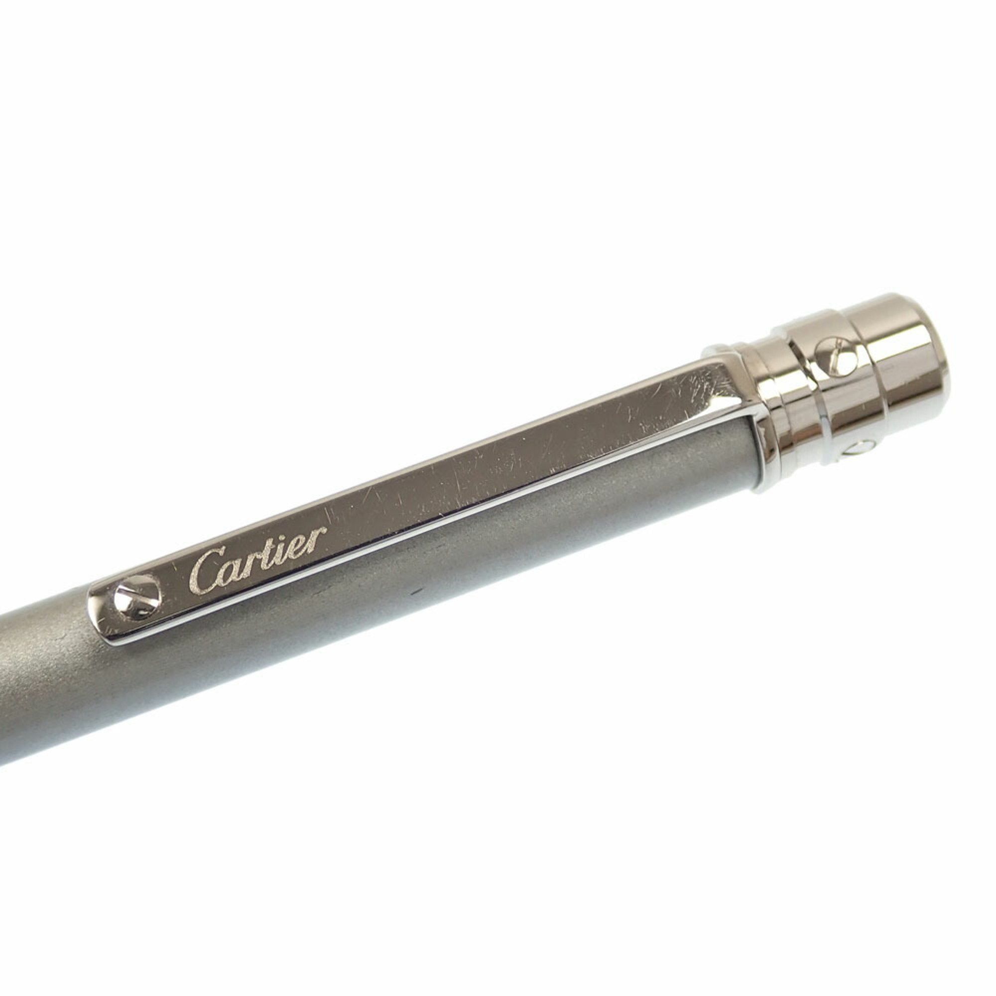 Cartier Cartier ballpoint pen Santos de Silver SS ST150191 Women's Men's Stationery Size ONE SIZE - 2 Thumbnail