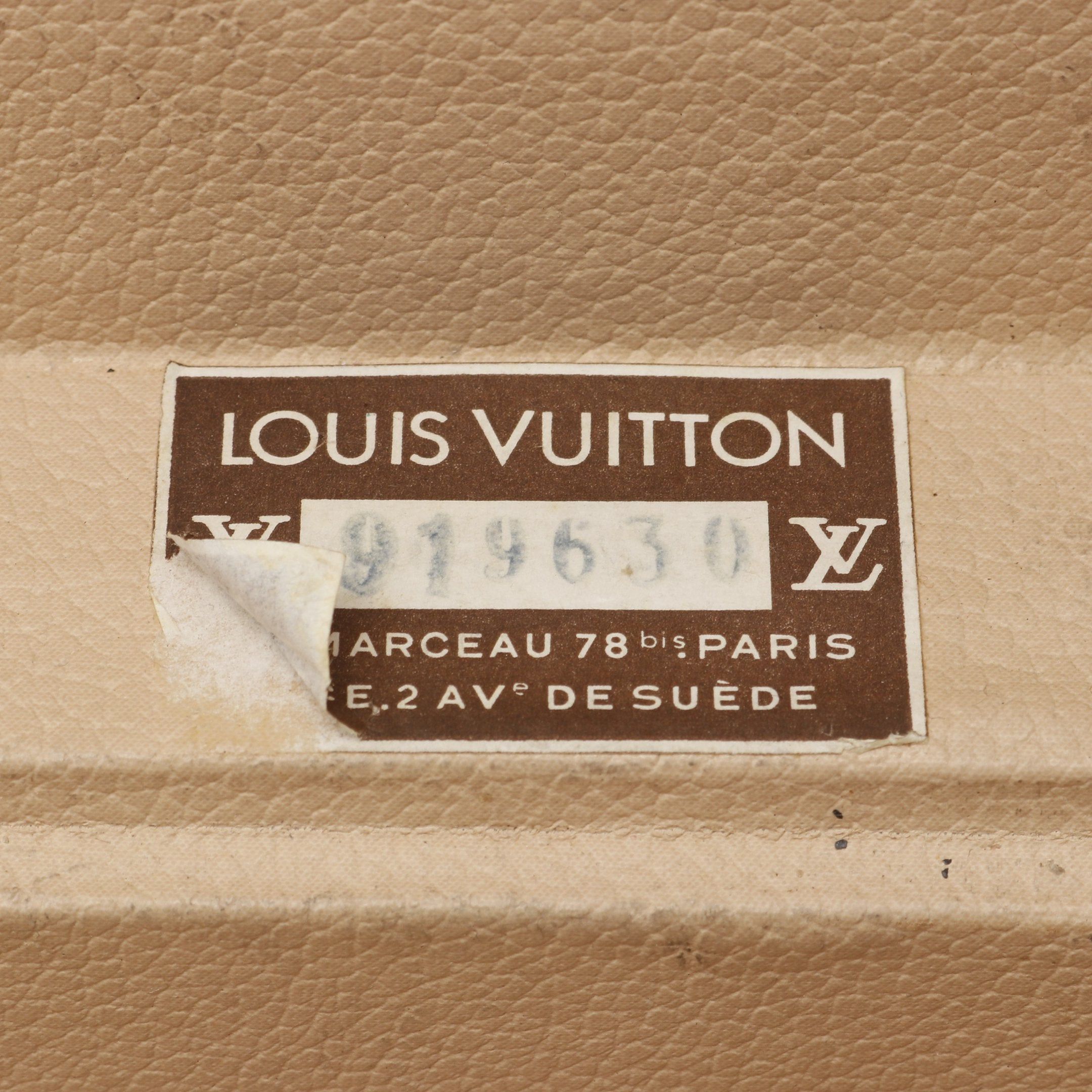 Louis Vuitton Louis Vuitton Bisten 70 Monogram Trunk Suitcase Leather Brown Size ONE SIZE - 5 Thumbnail
