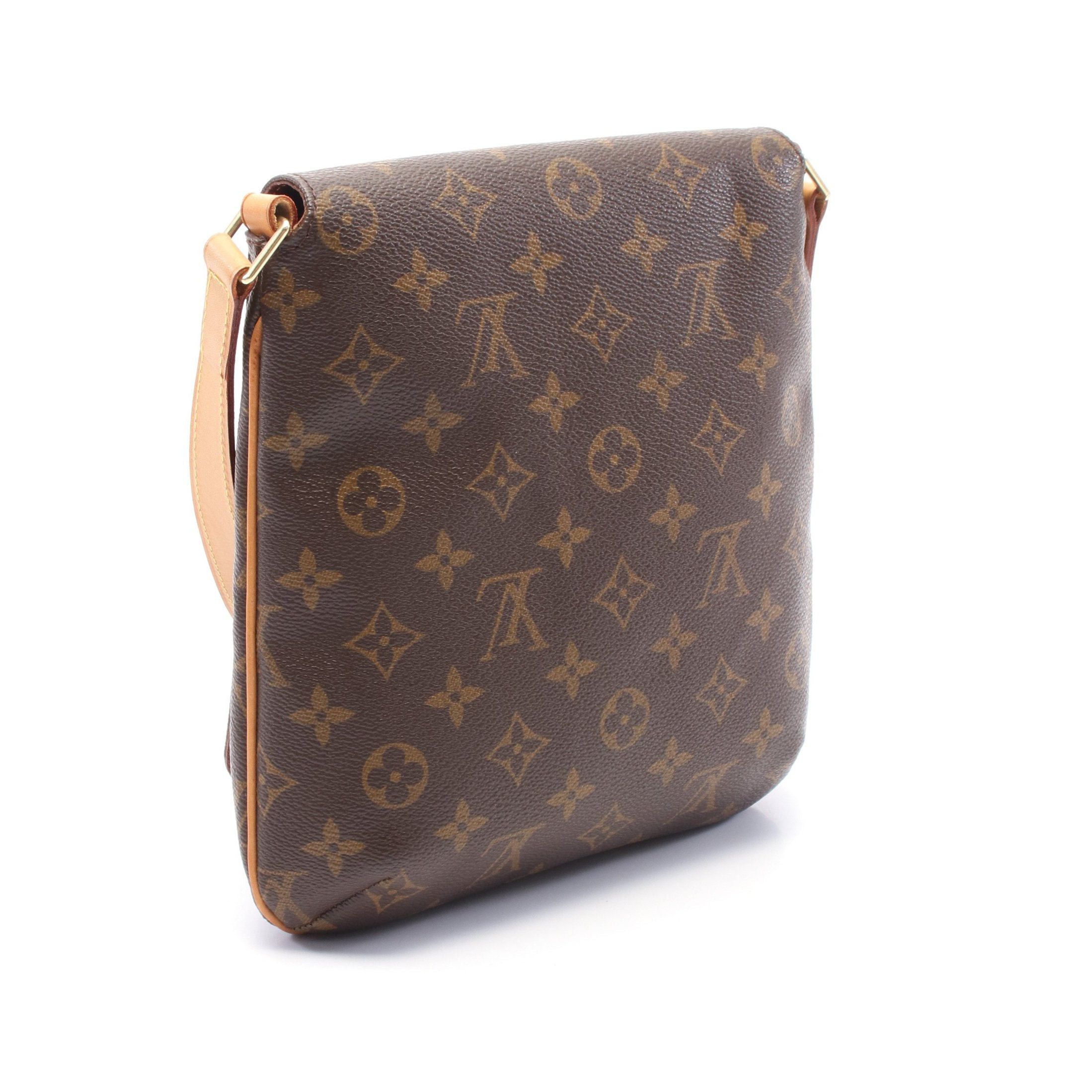 Louis Vuitton Louis Vuitton Musette Salsa Short Strap Monogram Shoulder Bag Leather Brown Size ONE SIZE - 2 Thumbnail