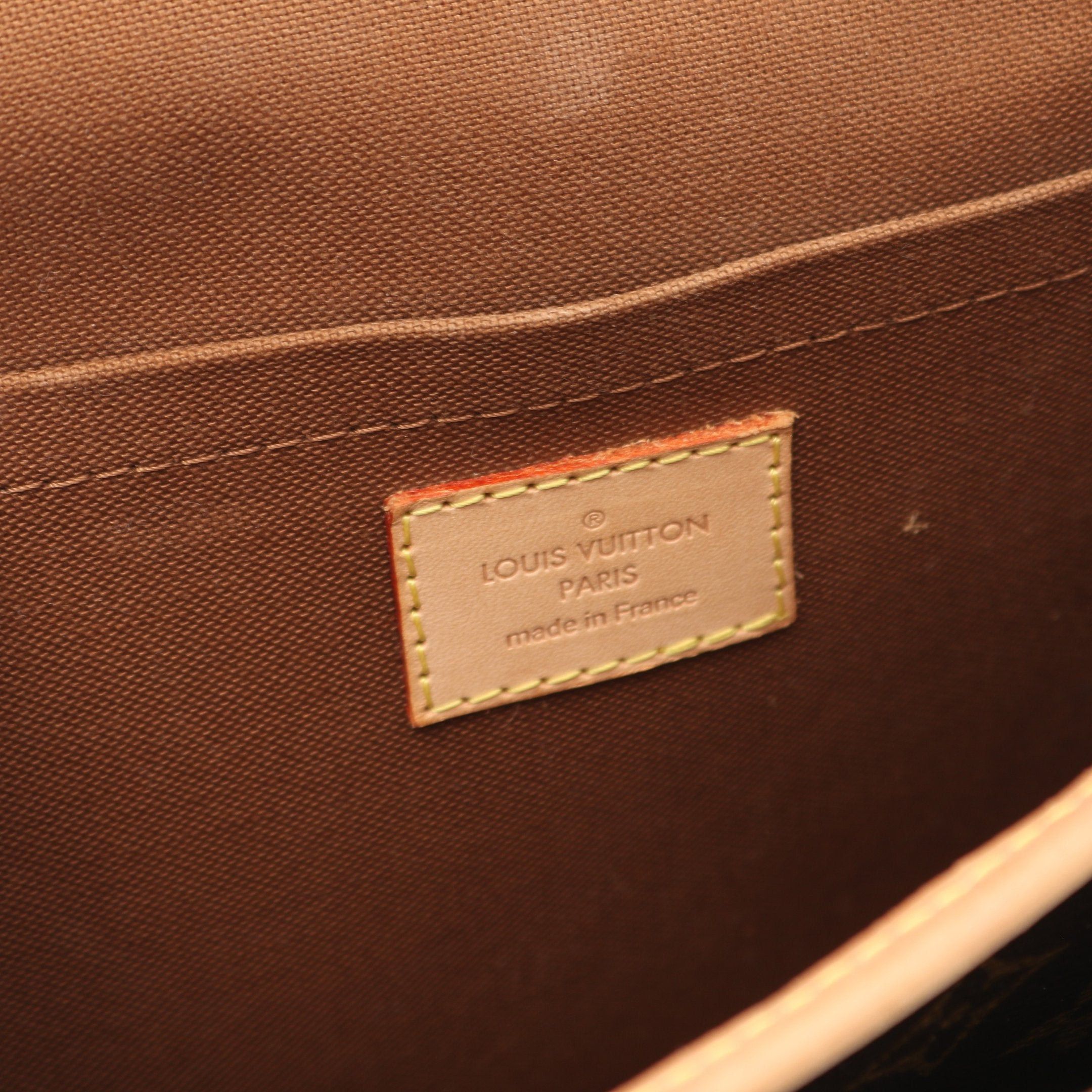 Louis Vuitton Louis Vuitton Sologne Monogram Shoulder Bag Leather Brown Size ONE SIZE - 4 Thumbnail