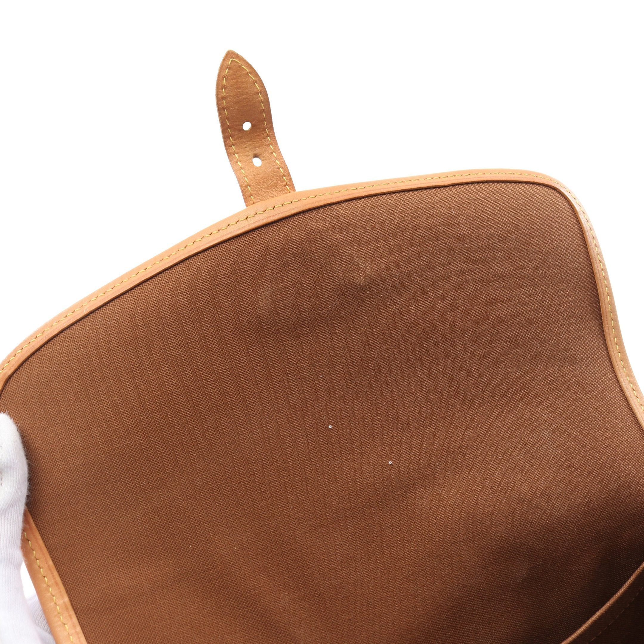 Louis Vuitton Louis Vuitton Sologne Monogram Shoulder Bag Leather Brown Size ONE SIZE - 6 Thumbnail