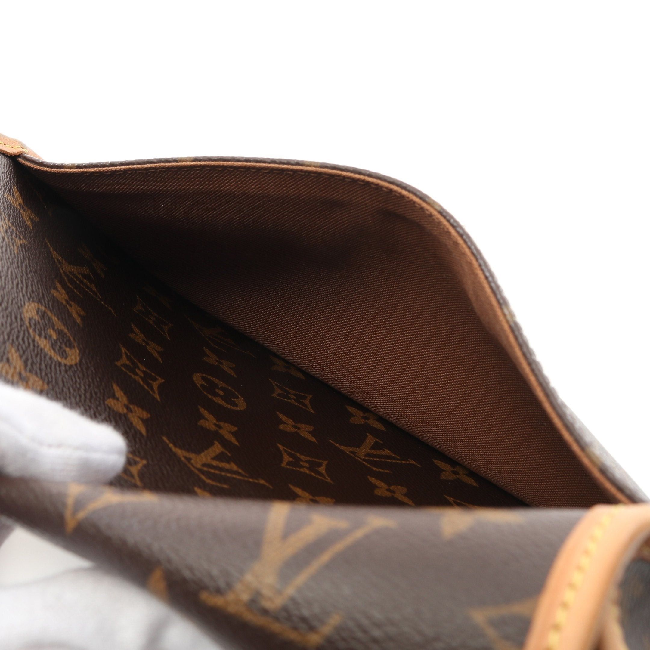 Louis Vuitton Louis Vuitton Sologne Monogram Shoulder Bag Leather Brown Size ONE SIZE - 11 Thumbnail