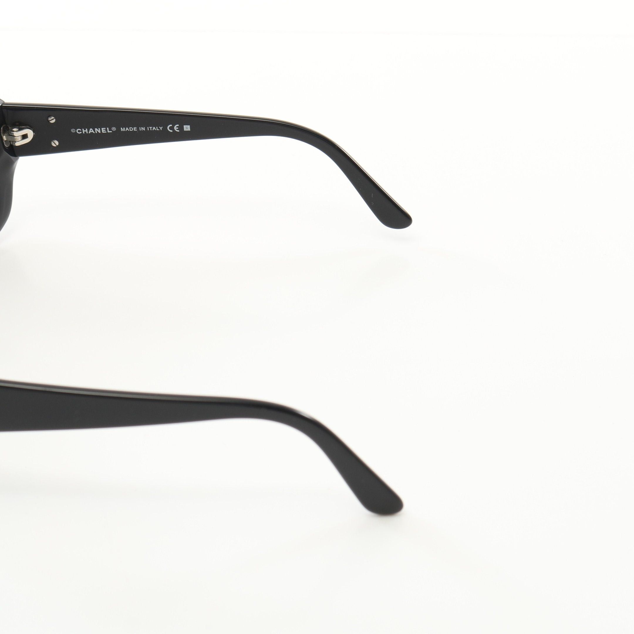 Chanel Chanel Coco Mark Sunglasses Black Size ONE SIZE - 7 Thumbnail