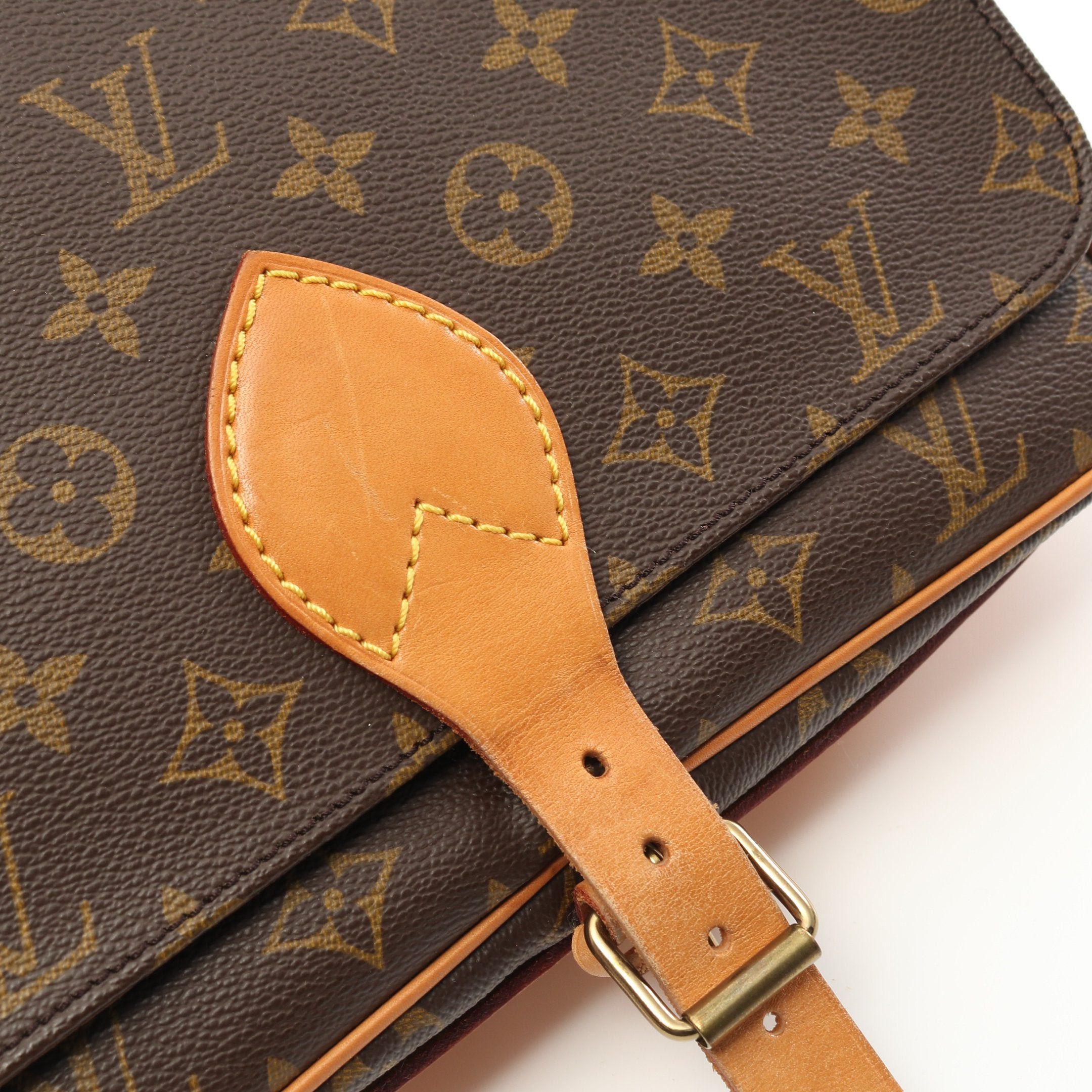 Louis Vuitton Louis Vuitton Cartesier Gm Monogram Shoulder Bag Leather Brown Size ONE SIZE - 7 Thumbnail