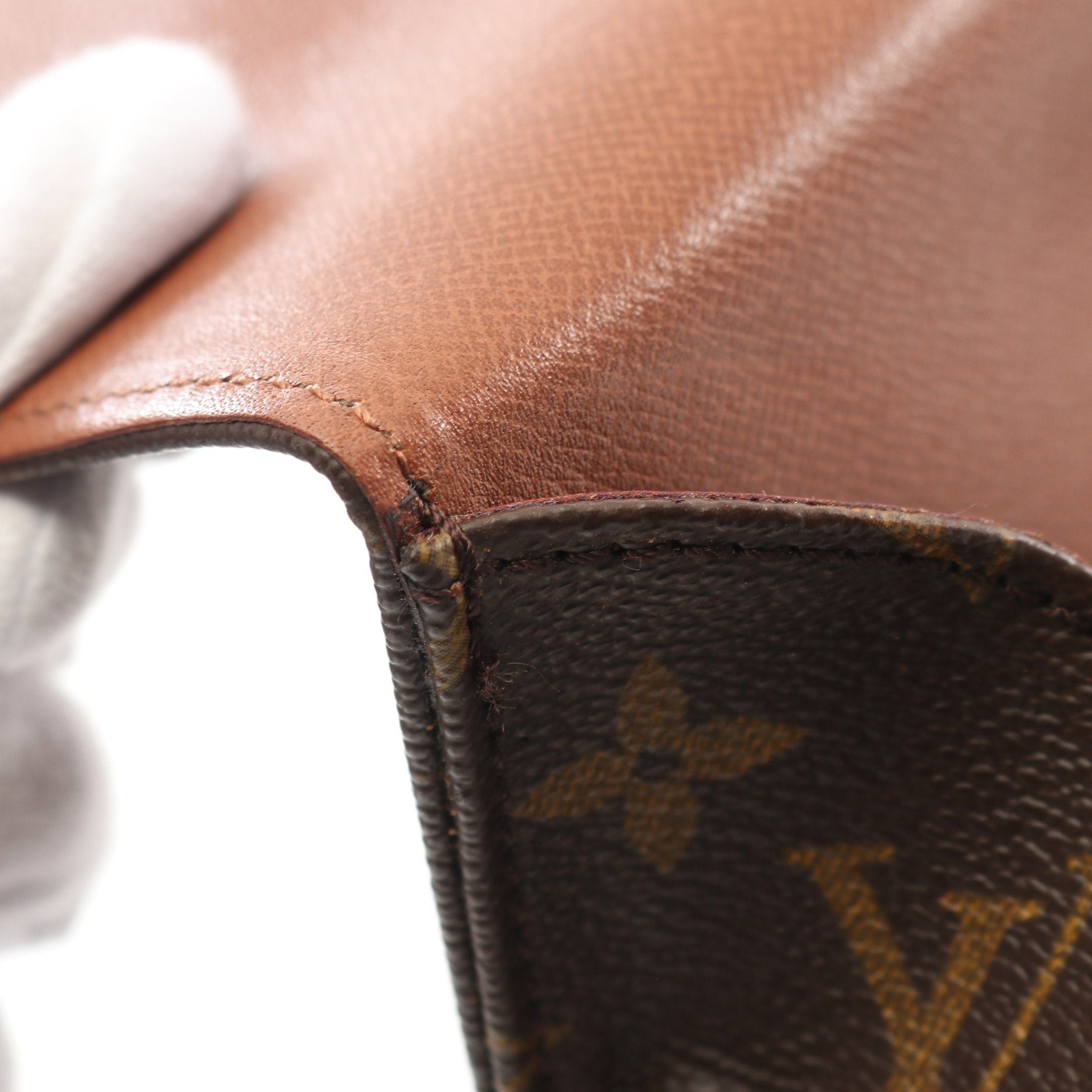 Louis Vuitton Louis Vuitton Cartesier Gm Monogram Shoulder Bag Leather Brown Size ONE SIZE - 6 Thumbnail