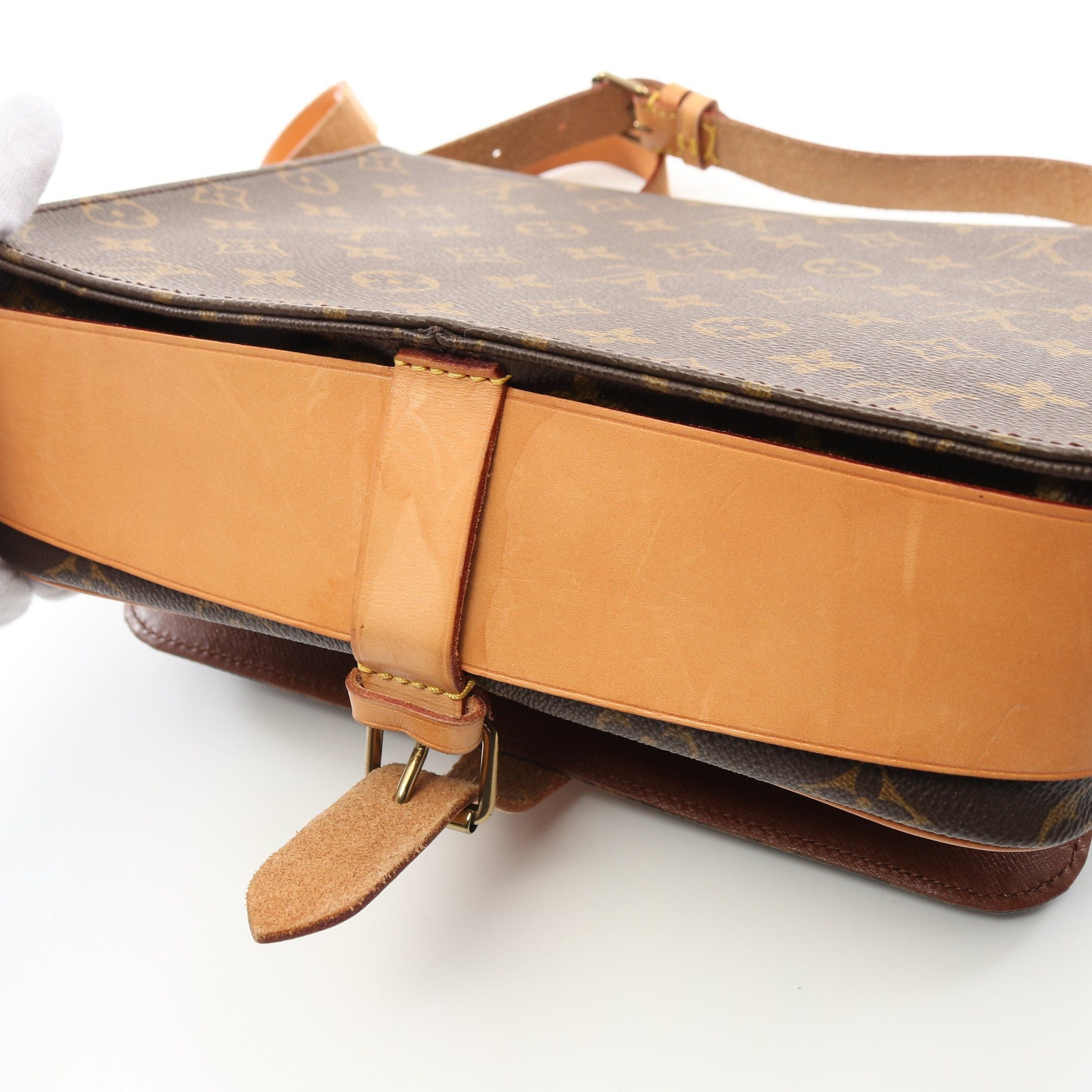 Louis Vuitton Louis Vuitton Cartesier Gm Monogram Shoulder Bag Leather Brown Size ONE SIZE - 8 Thumbnail