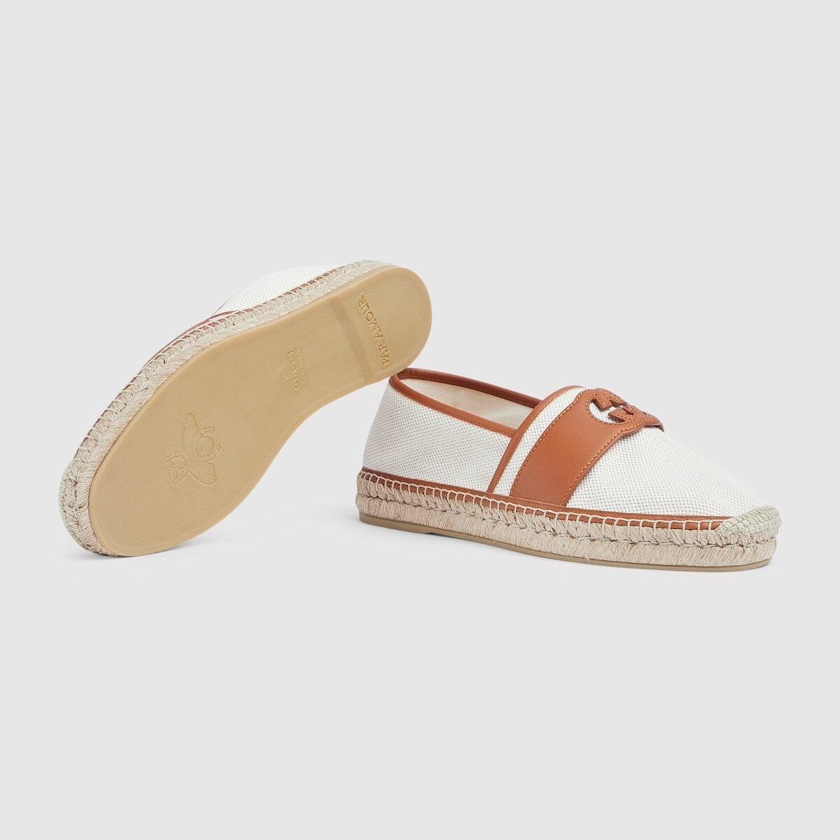 Gucci Gucci Interlocking G Canvas Espadrilles SIZE 9 Size ONE SIZE - 3 Thumbnail