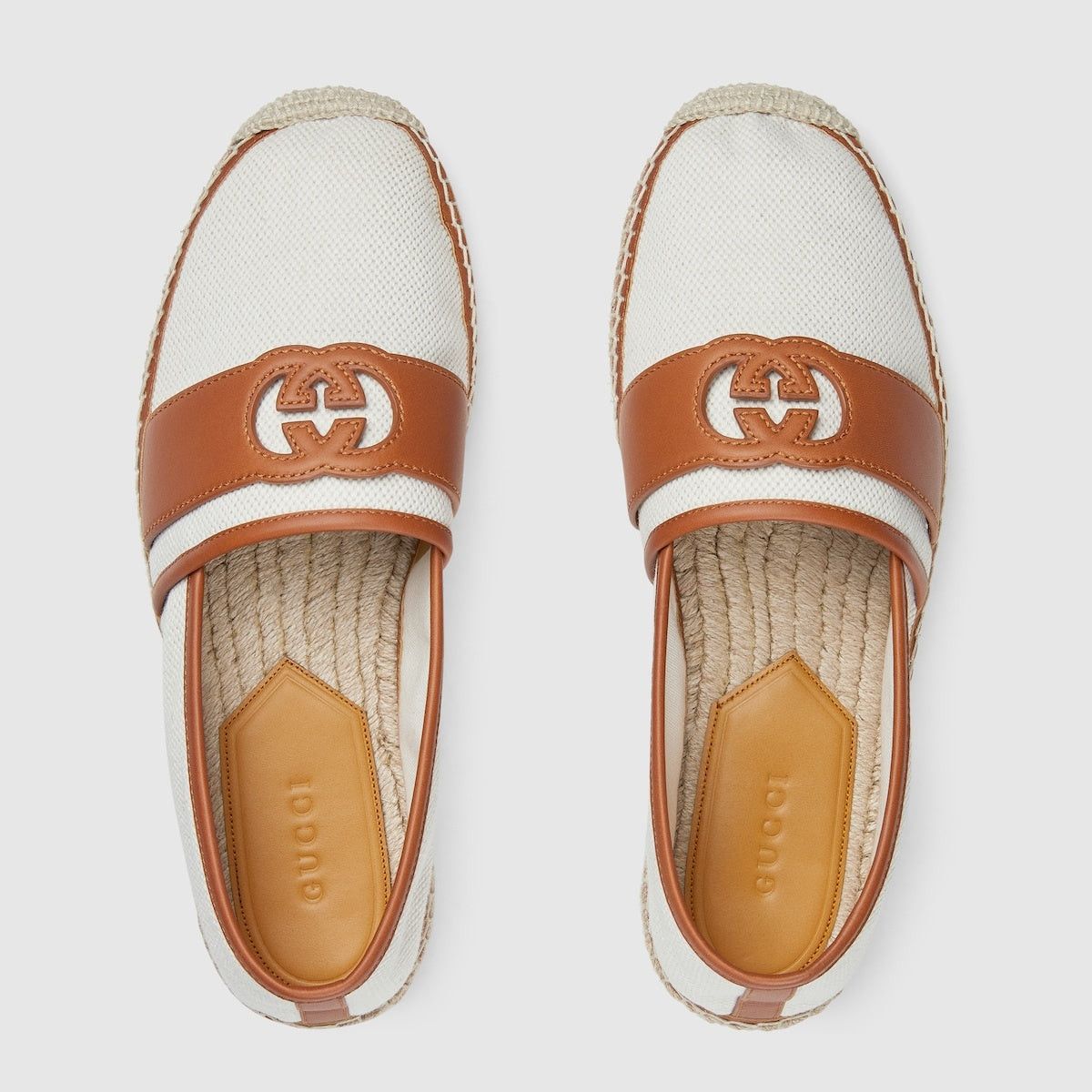 Gucci Gucci Interlocking G Canvas Espadrilles SIZE 10.5 Size ONE SIZE - 2 Thumbnail