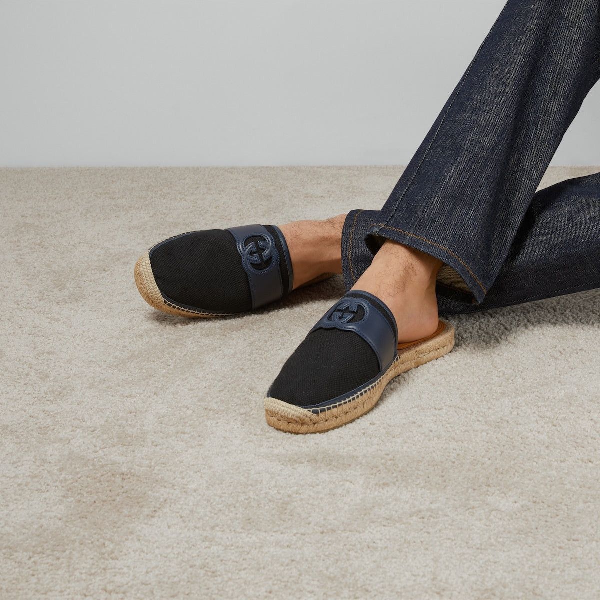 Gucci Gucci Interlocking G Slide Espadrilles SIZE 6 Size ONE SIZE - 3 Thumbnail