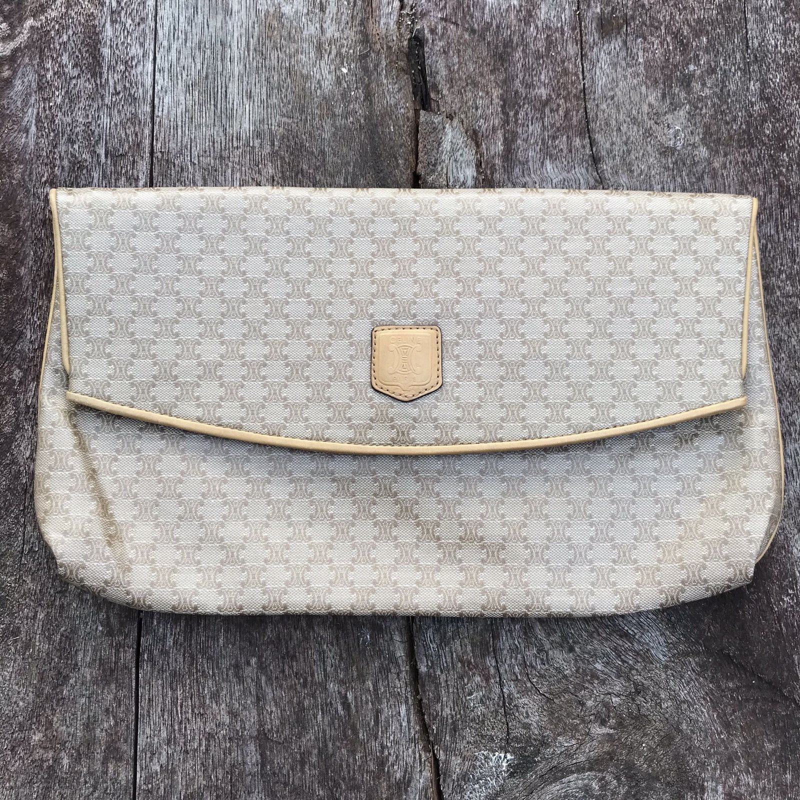 Celine Vintage CELINE Monogram Clutch Bag Italy Size ONE SIZE - 1 Thumbnail