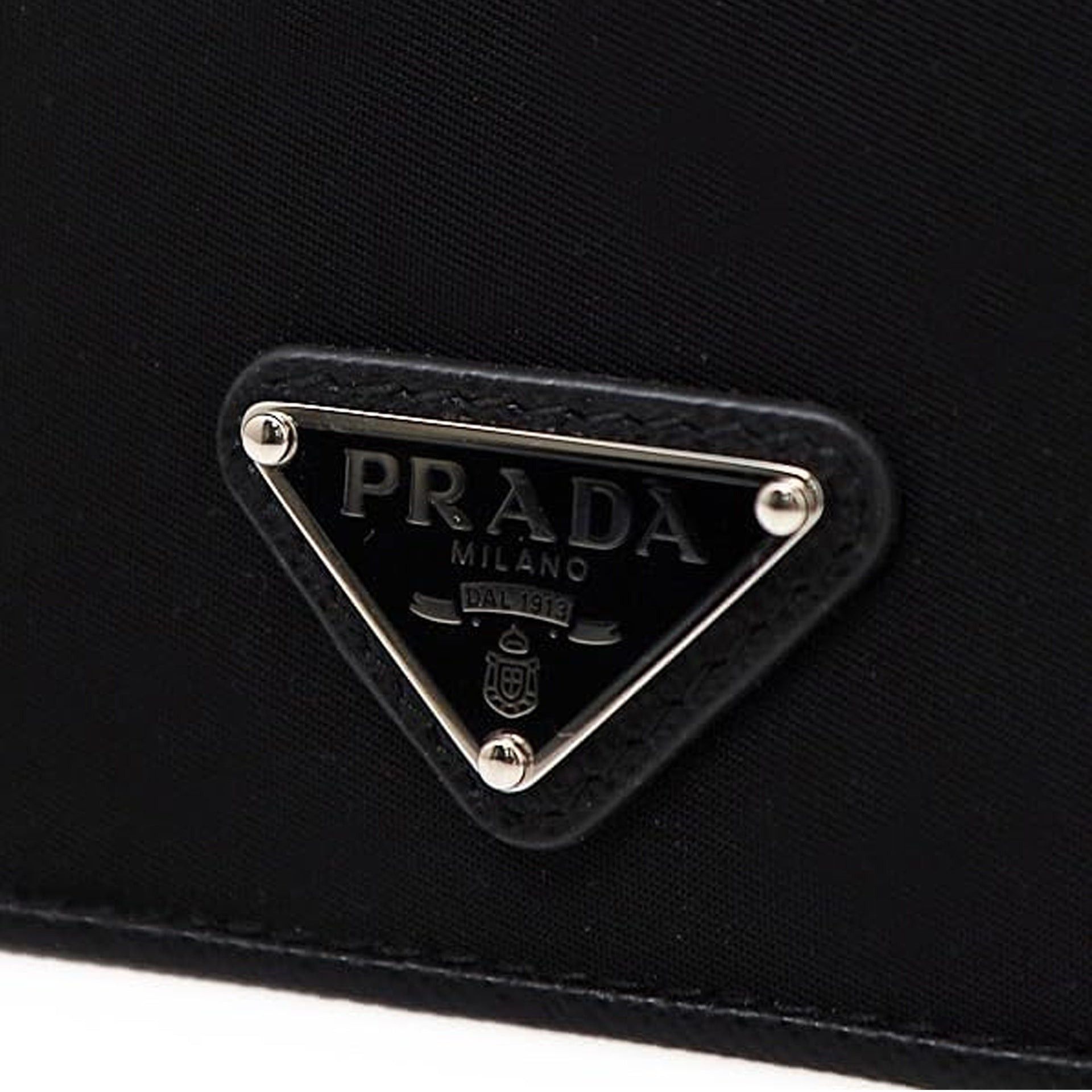 Prada Prada Nylon And Leather Card Holder Size ONE SIZE - 3 Thumbnail