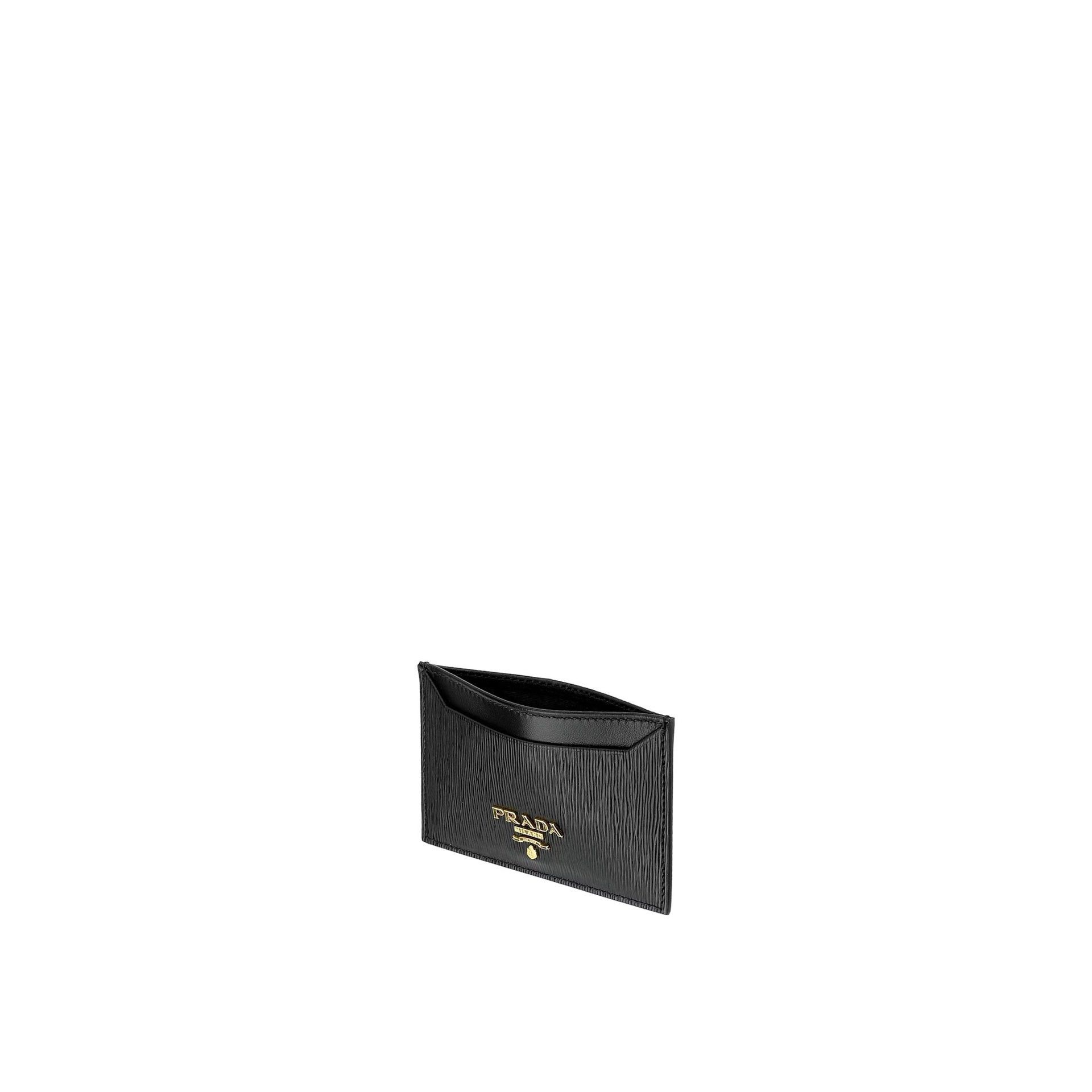 Prada Prada Leather Logo Wallet Size ONE SIZE - 2 Thumbnail