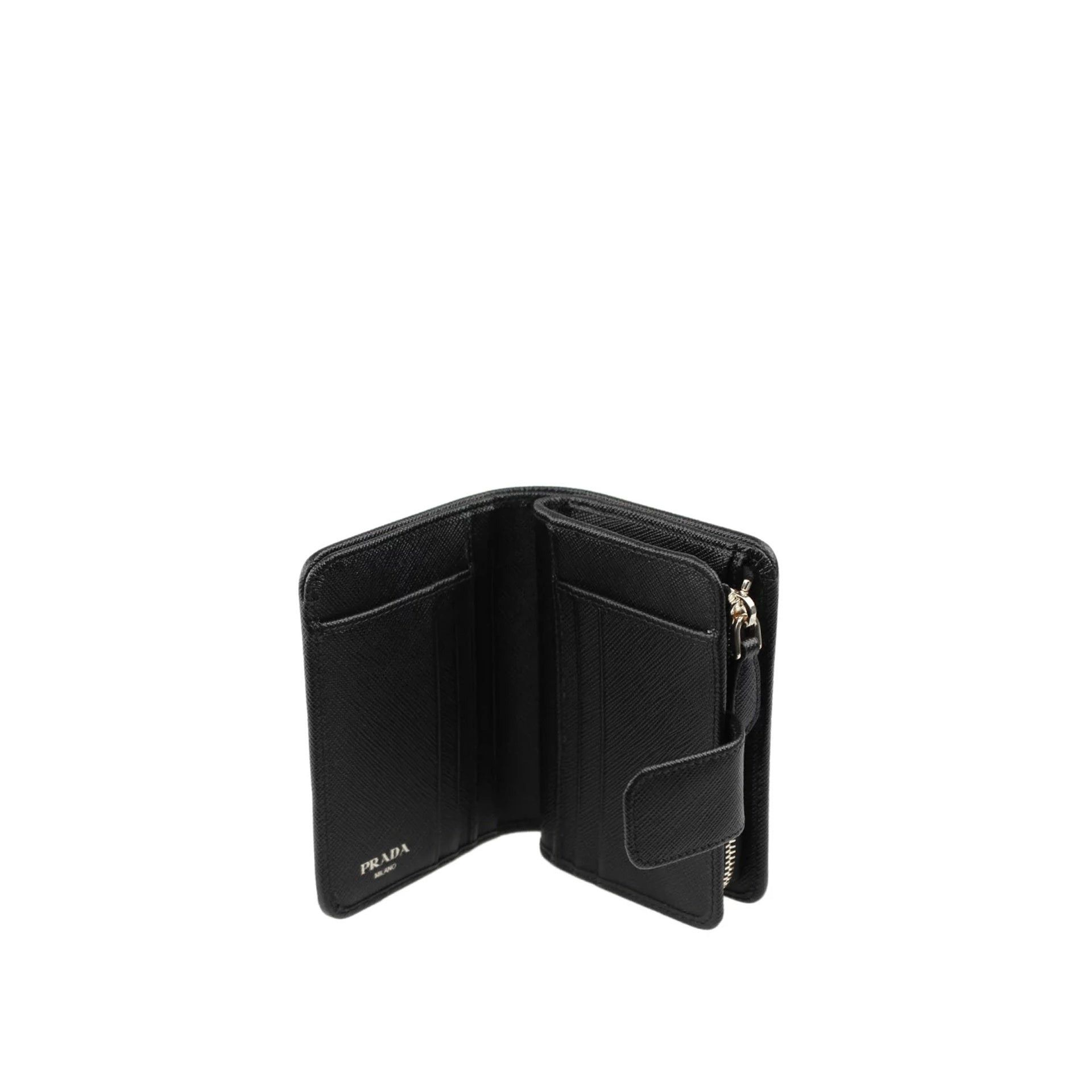 Prada Prada Nylon and Leather French Wallet Size ONE SIZE - 2 Thumbnail