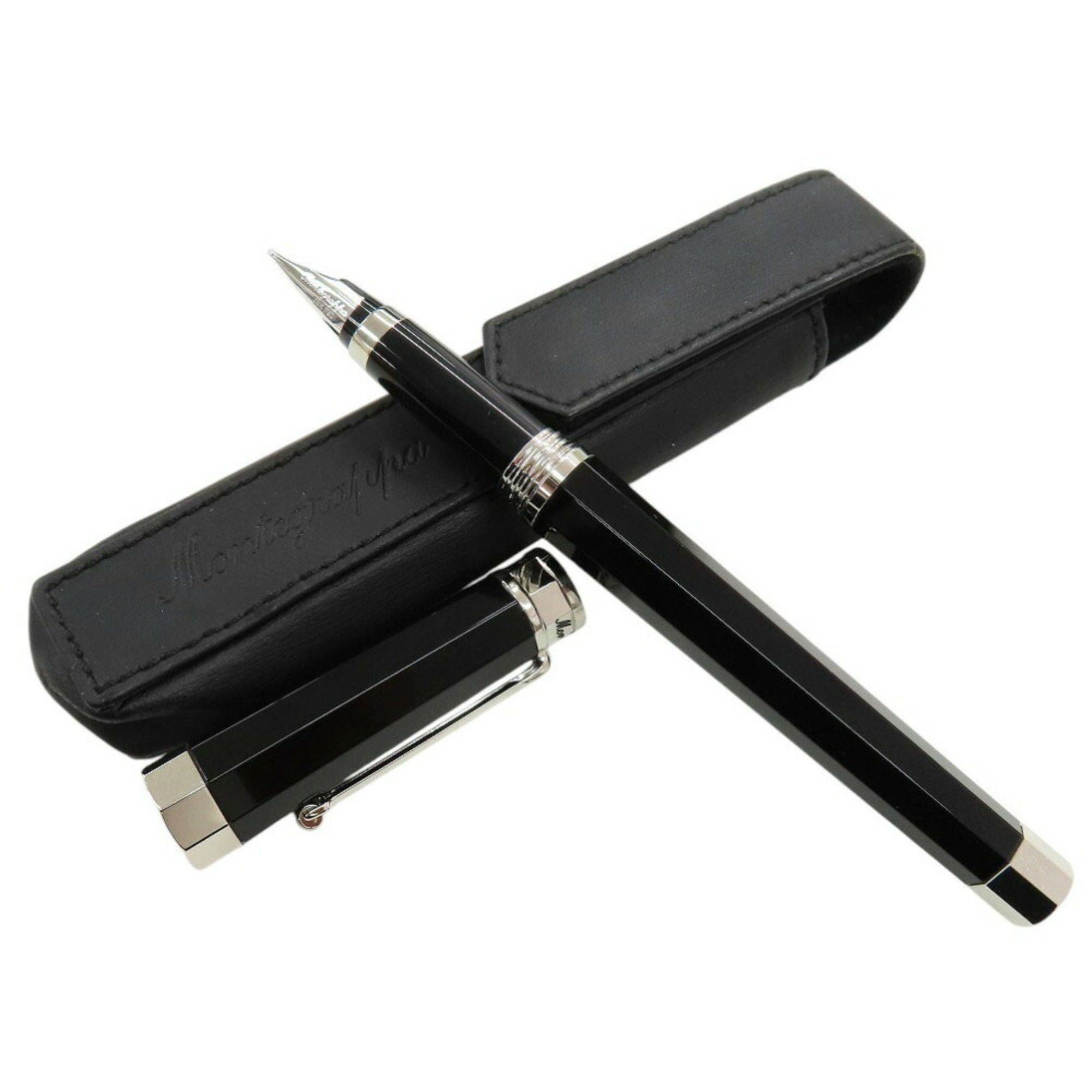 Other Montegrappa 18K Nerouno Fountain Pen Silver Black 1468Montegrappa Size ONE SIZE - 3 Thumbnail