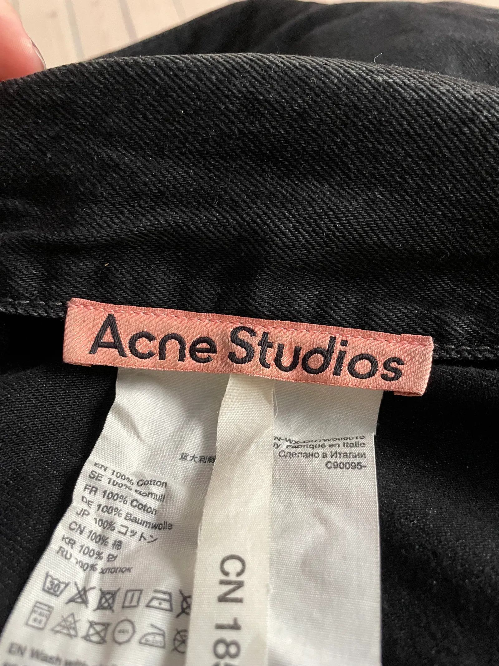 Acne Studios Acne Studios DENIM JACKET - OVERSIZED UNISEX FIT Jacket Size L / US 10 / IT 46 - 3 Thumbnail