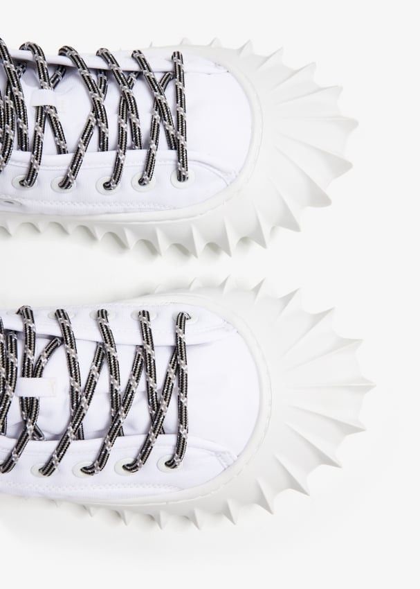 Bottega Veneta Denver sneakers in white Size US 7 / EU 40 - 2 Thumbnail
