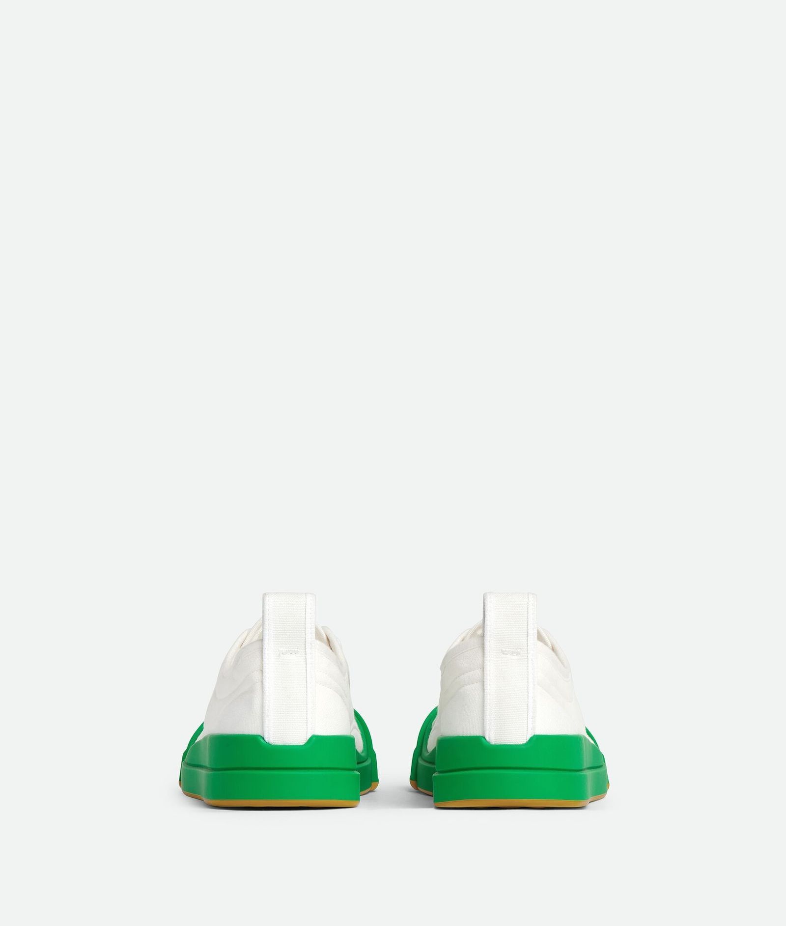 Bottega Veneta Bottega Veneta Vulcan Sneakers in white/green Size US 7 / EU 40 - 3 Thumbnail