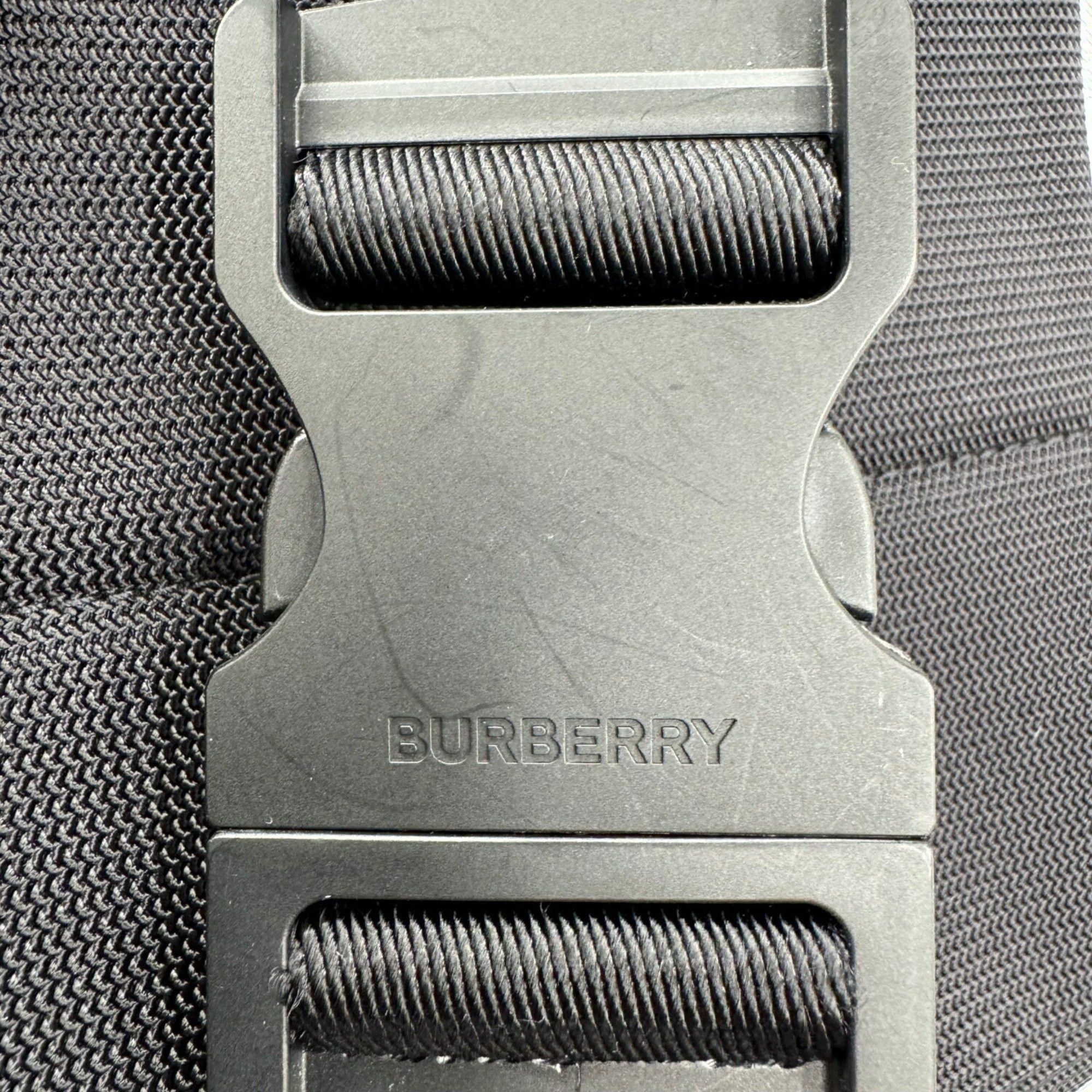 Burberry Burberry Body Bag Waist Shoulder Metallic Silver Leather Men Women Size ONE SIZE - 9 Thumbnail
