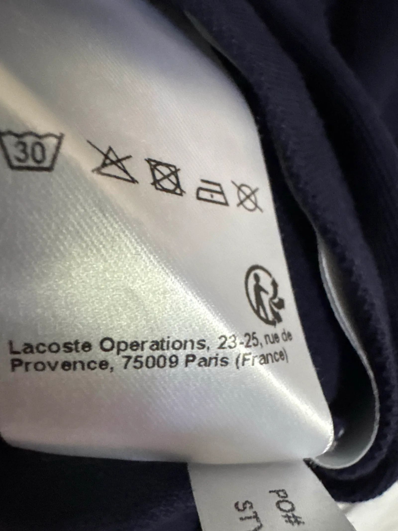 Lacoste Lacoste L.12.D Slim Fit Stretch Mini Piqué Polo T-shirt Size S / US 4 / IT 40 - 3 Thumbnail