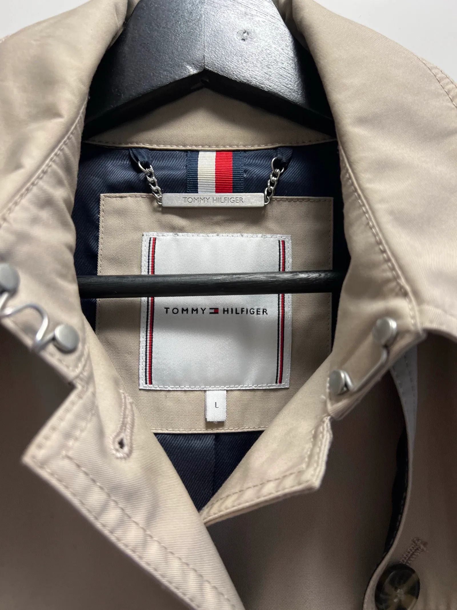 Tommy Hilfiger Tommy Hilfiger Singel breasted Trenchcoat Size L / US 10 / IT 46 - 2 Thumbnail