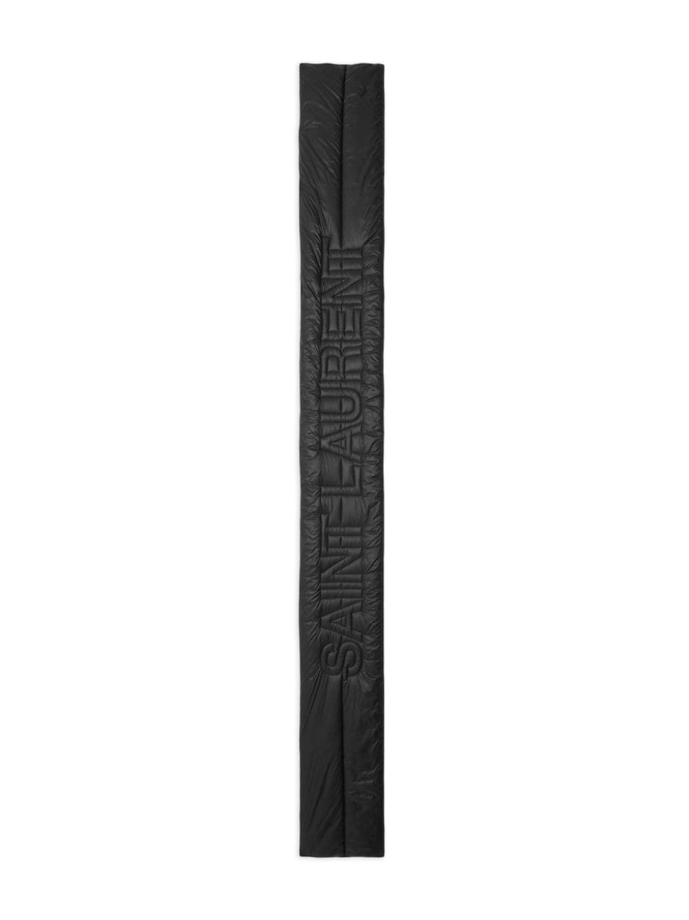 Saint Laurent Paris puffer scarf in nylon Size ONE SIZE - 3 Thumbnail