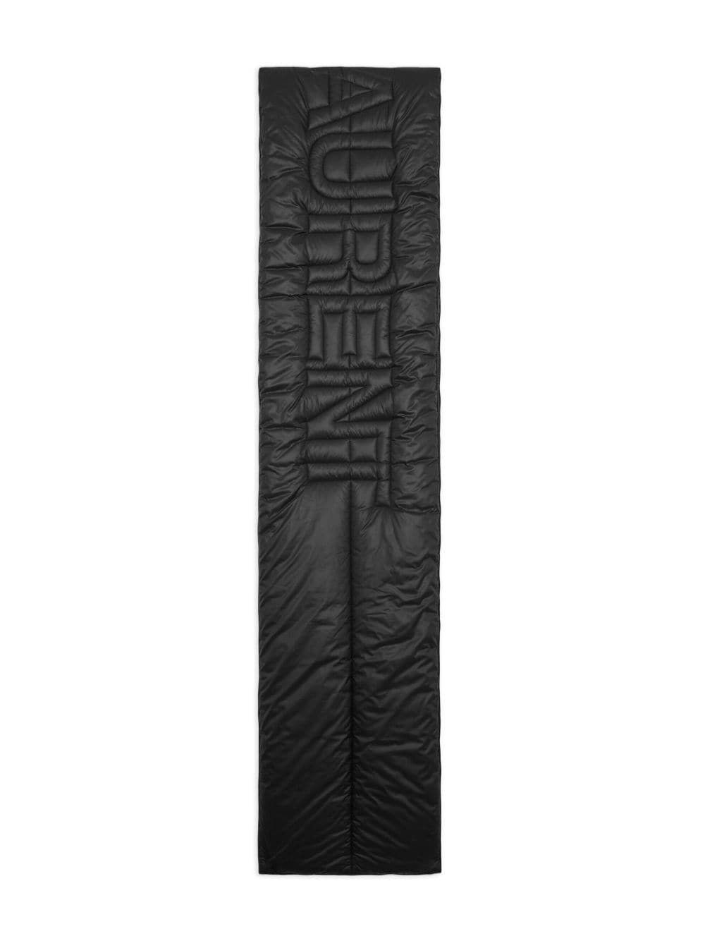 Saint Laurent Paris puffer scarf in nylon Size ONE SIZE - 2 Thumbnail