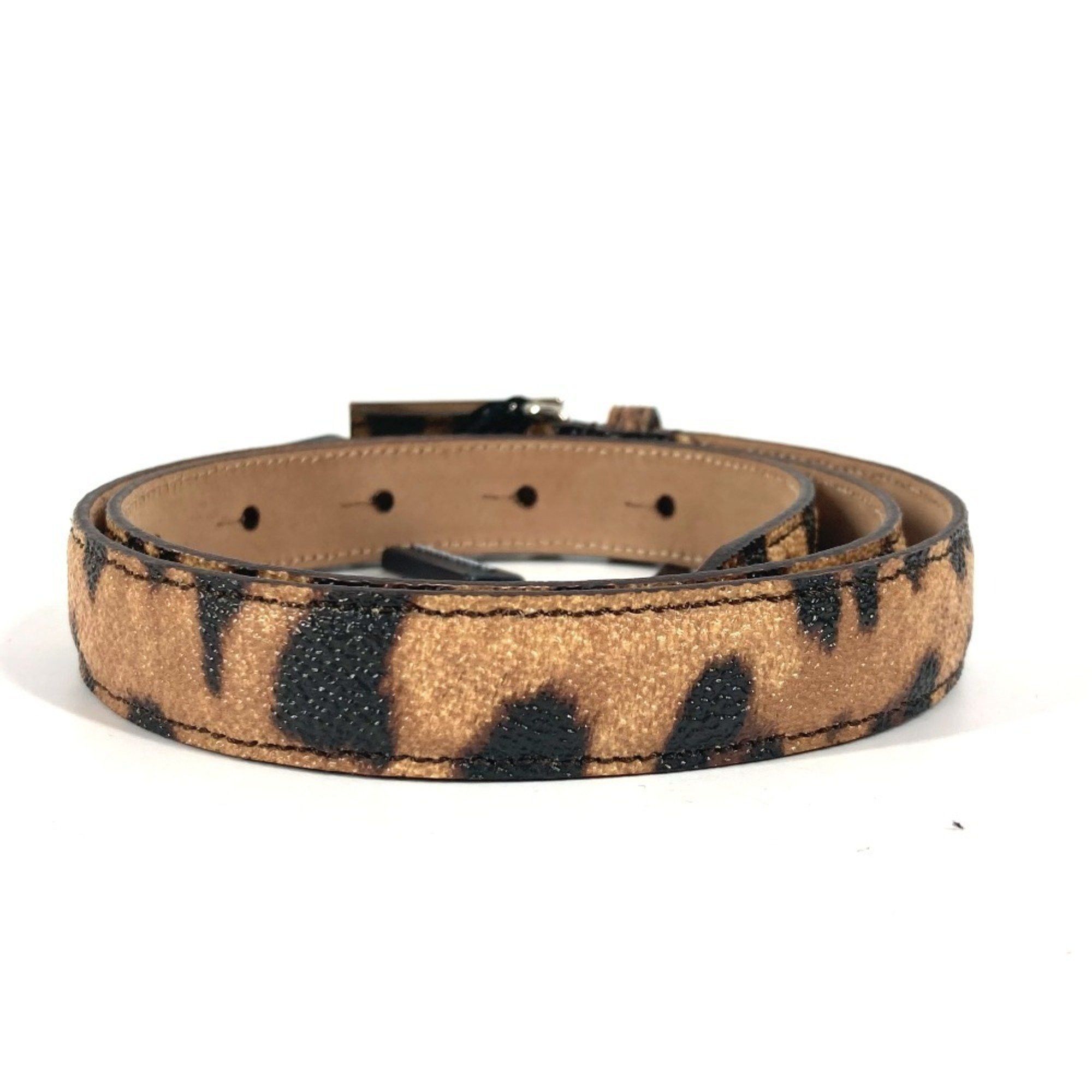 Dolce & Gabbana Dolce & Gabbana DOLCE&GABBANA Leopard print belt for women, brown Size ONE SIZE - 2 Thumbnail