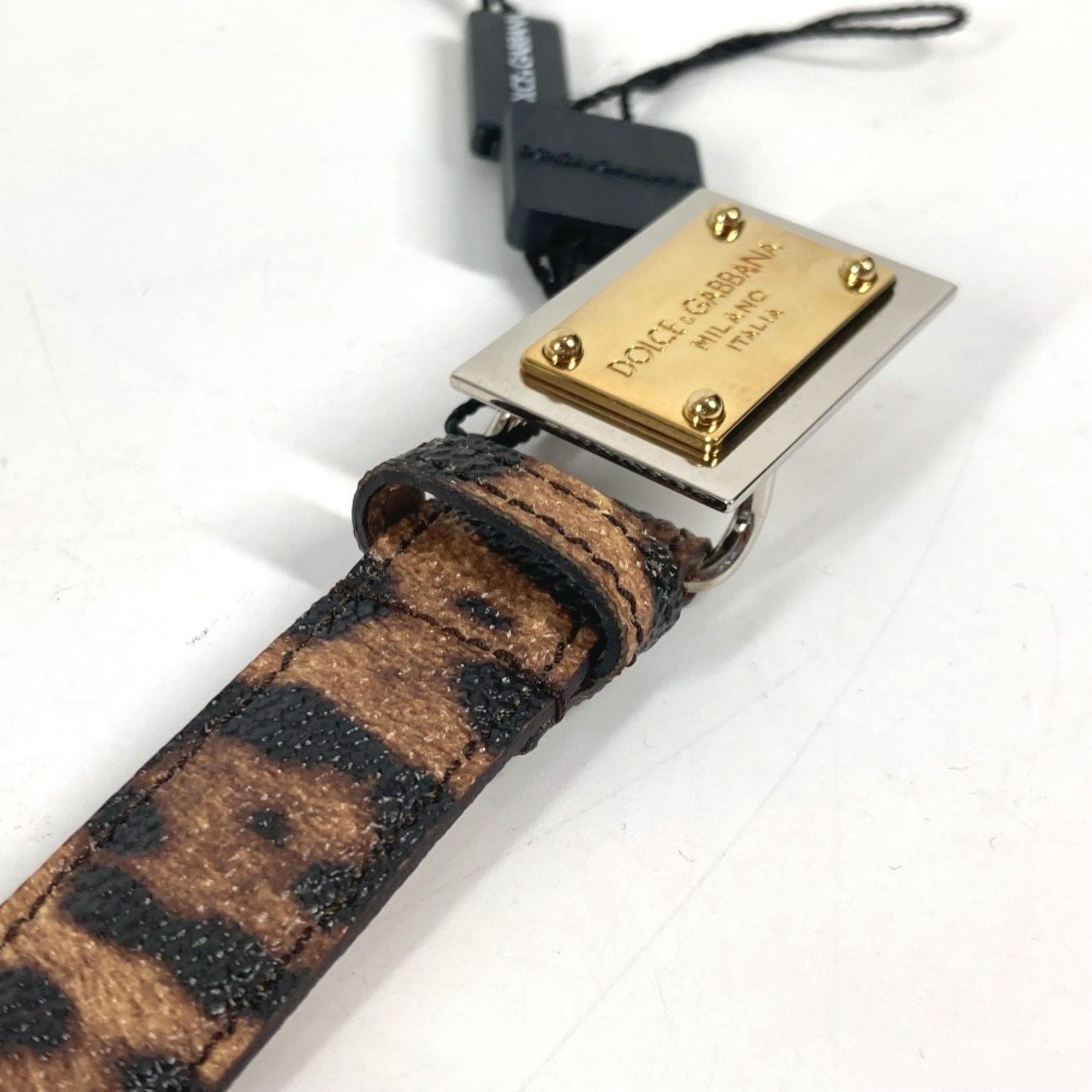 Dolce & Gabbana Dolce & Gabbana DOLCE&GABBANA Leopard print belt for women, brown Size ONE SIZE - 7 Thumbnail